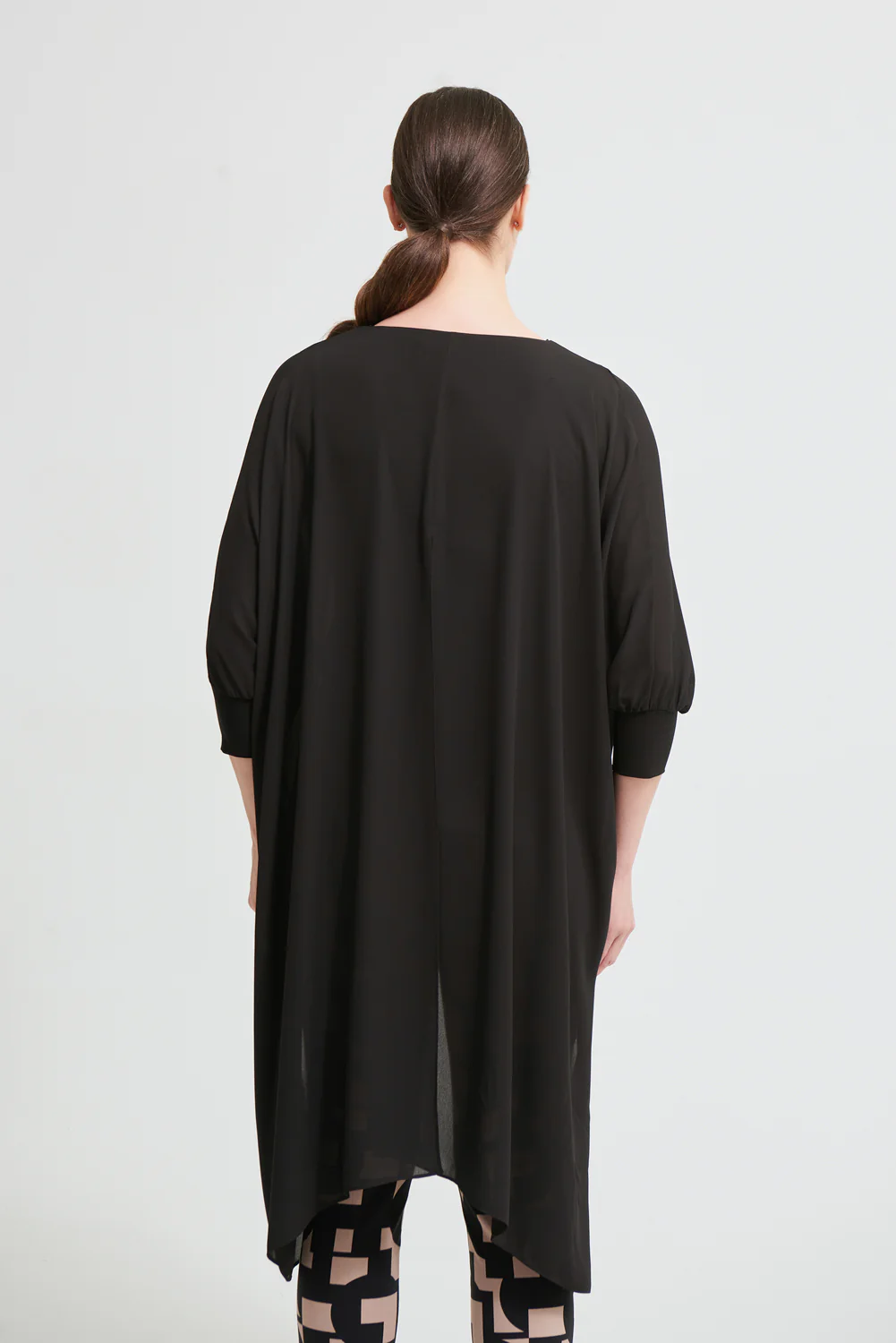 Joseph Ribkoff Black Tunic Style 213369 - Image 4
