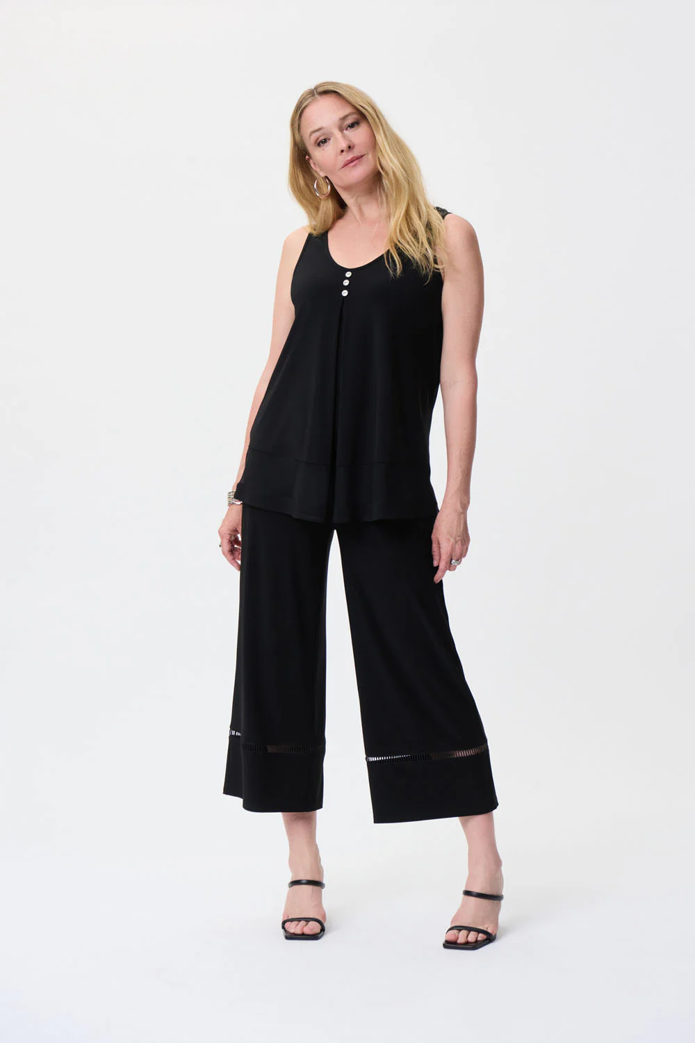 Joseph Ribkoff Black Tunic Style 231125 - Image 4