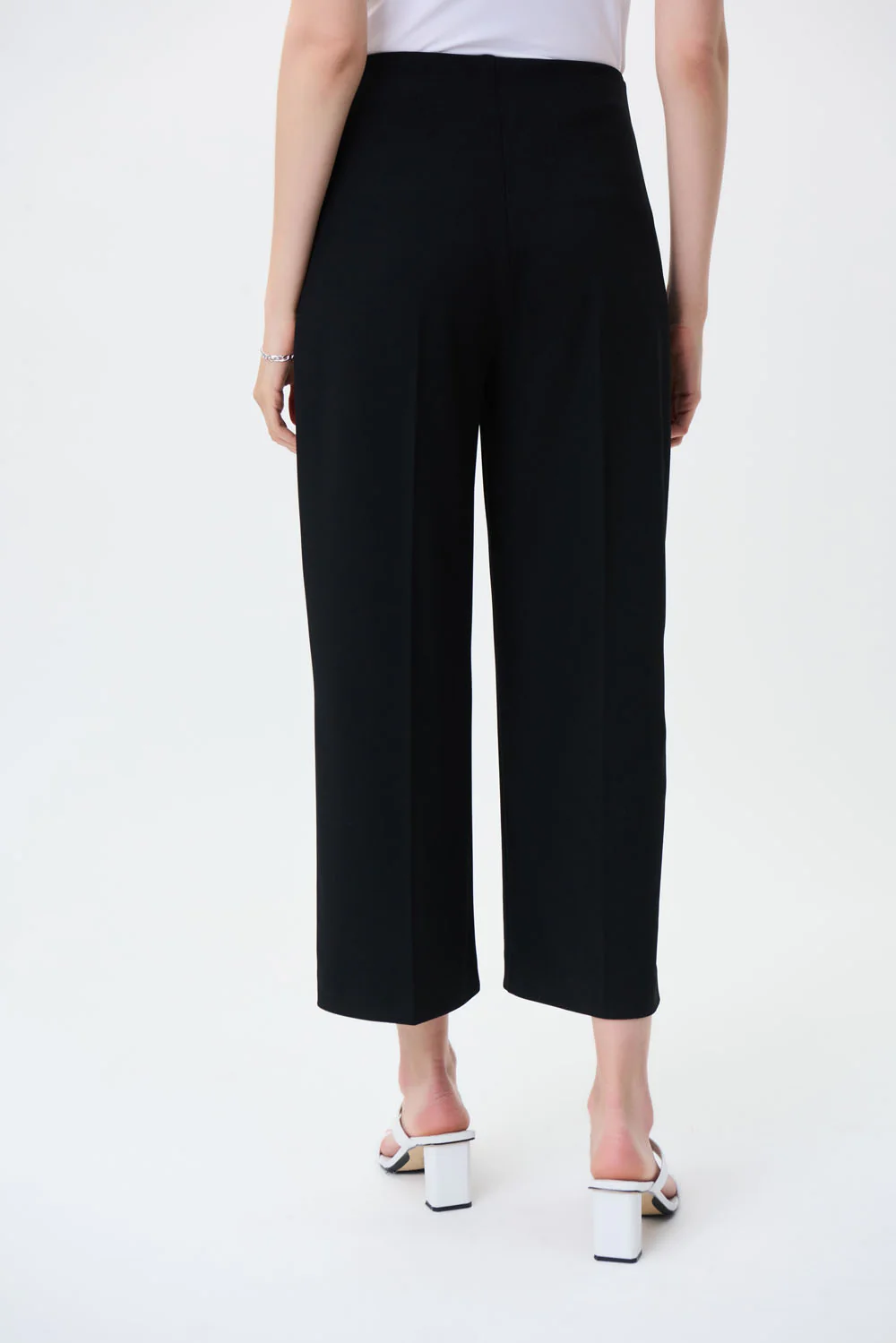 Joseph Ribkoff Black/Vanilla Pants Style 231248 - Image 3