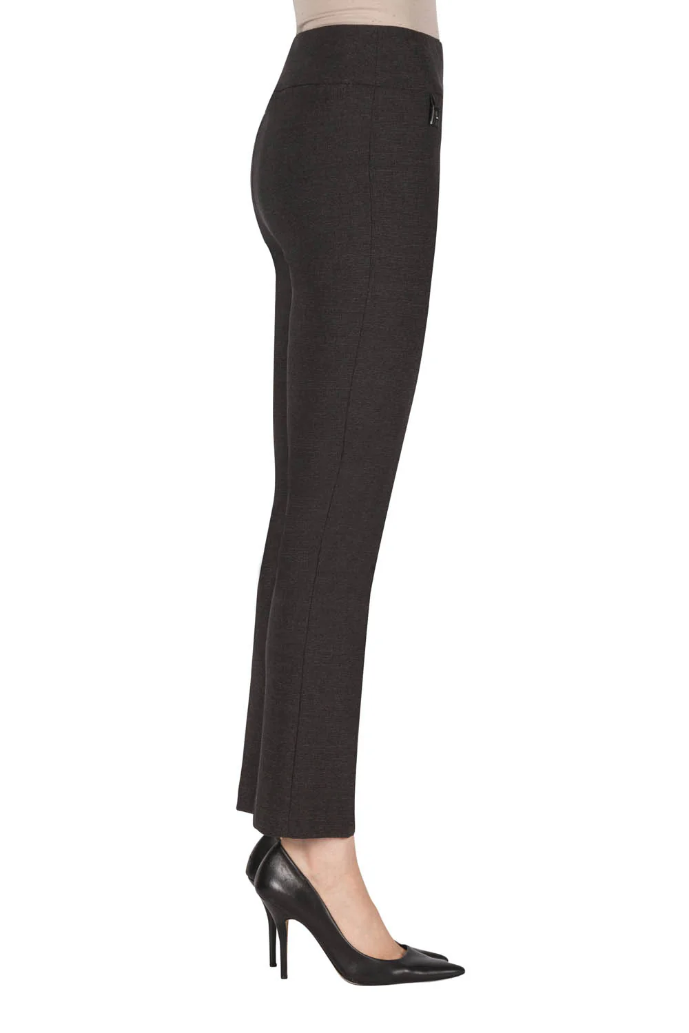 Joseph Ribkoff Black/White Pant Style 181828 - Image 3