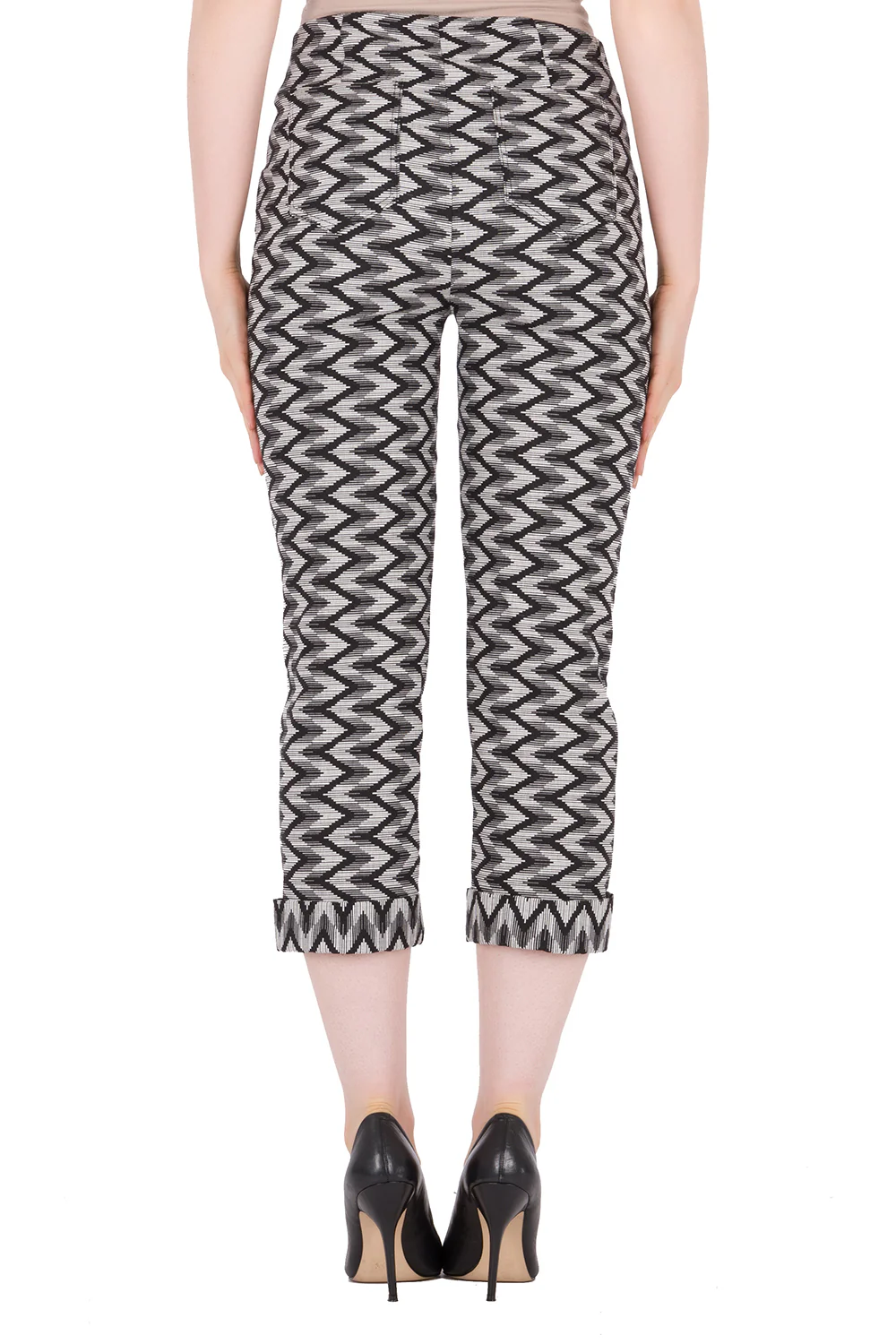 Joseph Ribkoff Black/White Pant Style 191832 - Image 2