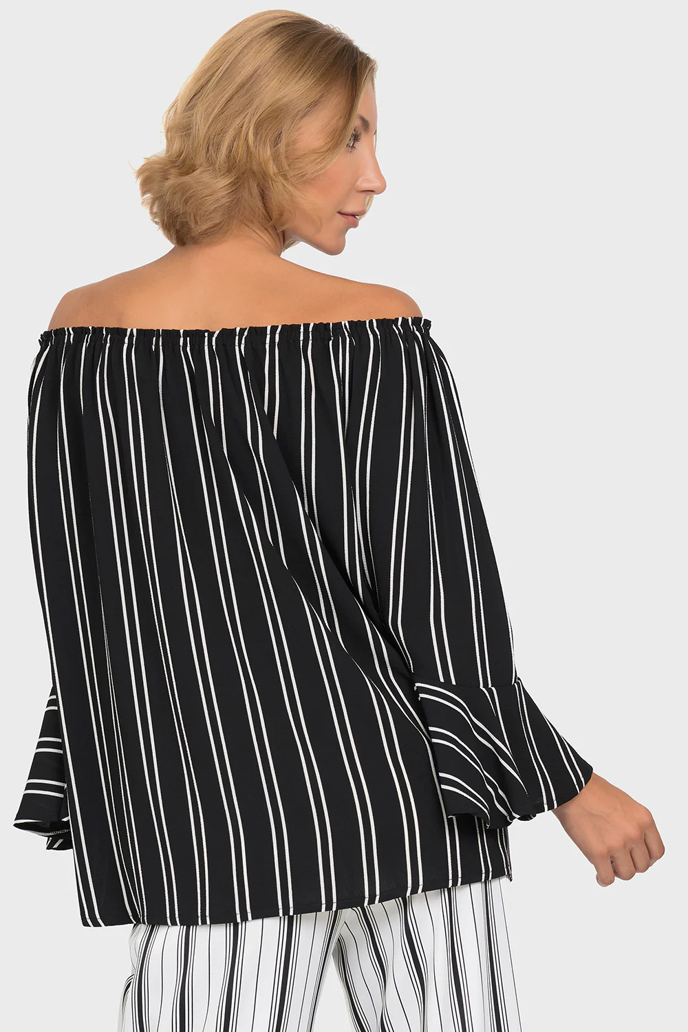 Joseph Ribkoff Black/White Top Style 192900 - Image 2