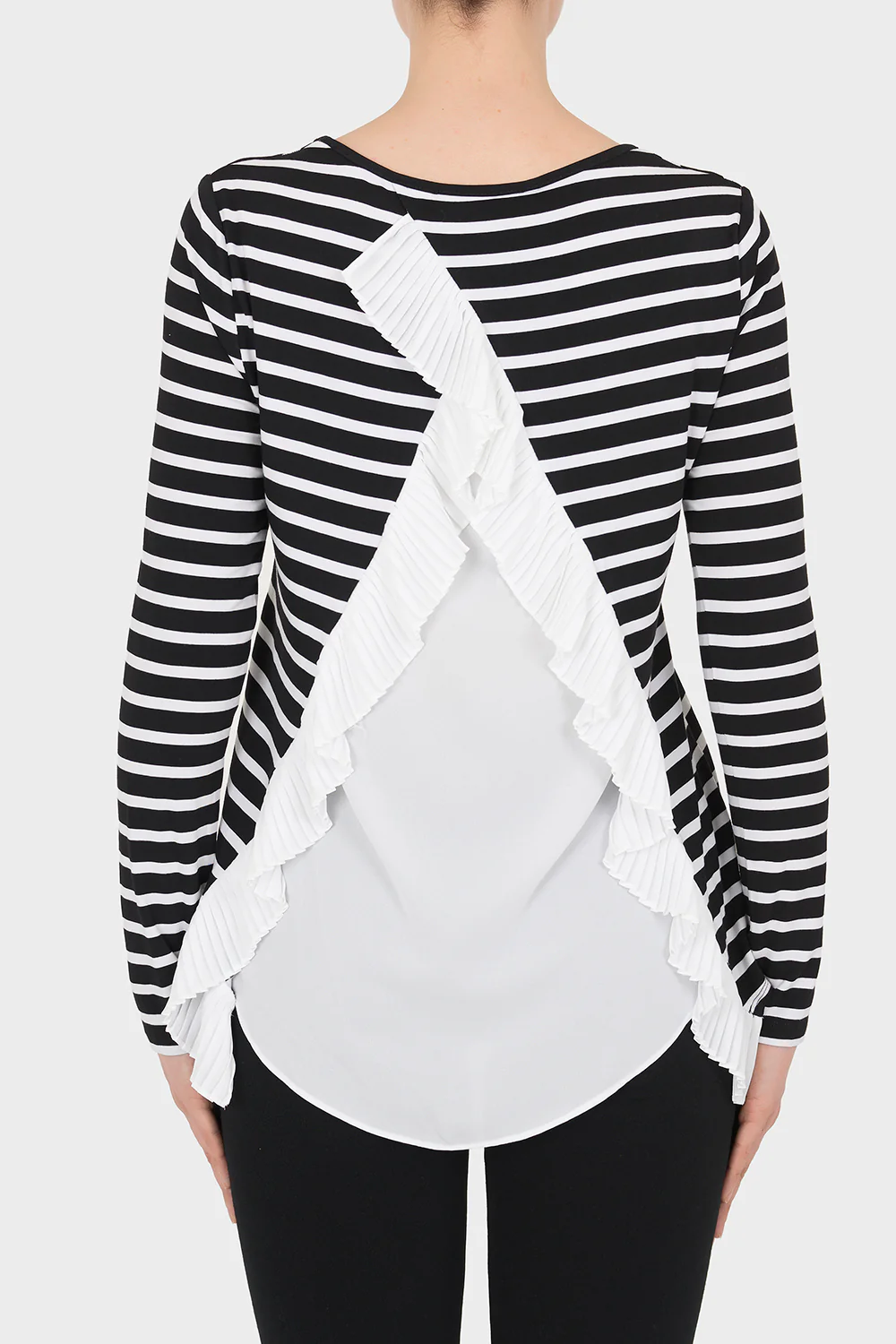 Joseph Ribkoff  Black/White Top Style 192924 - Image 2