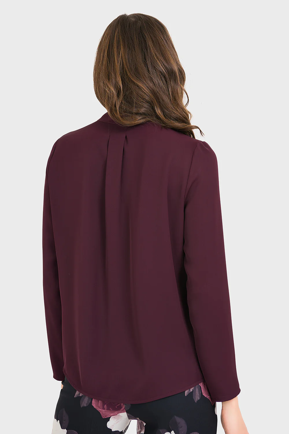 Joseph Ribkoff Blackberry Blouse Style 194419 - Image 3