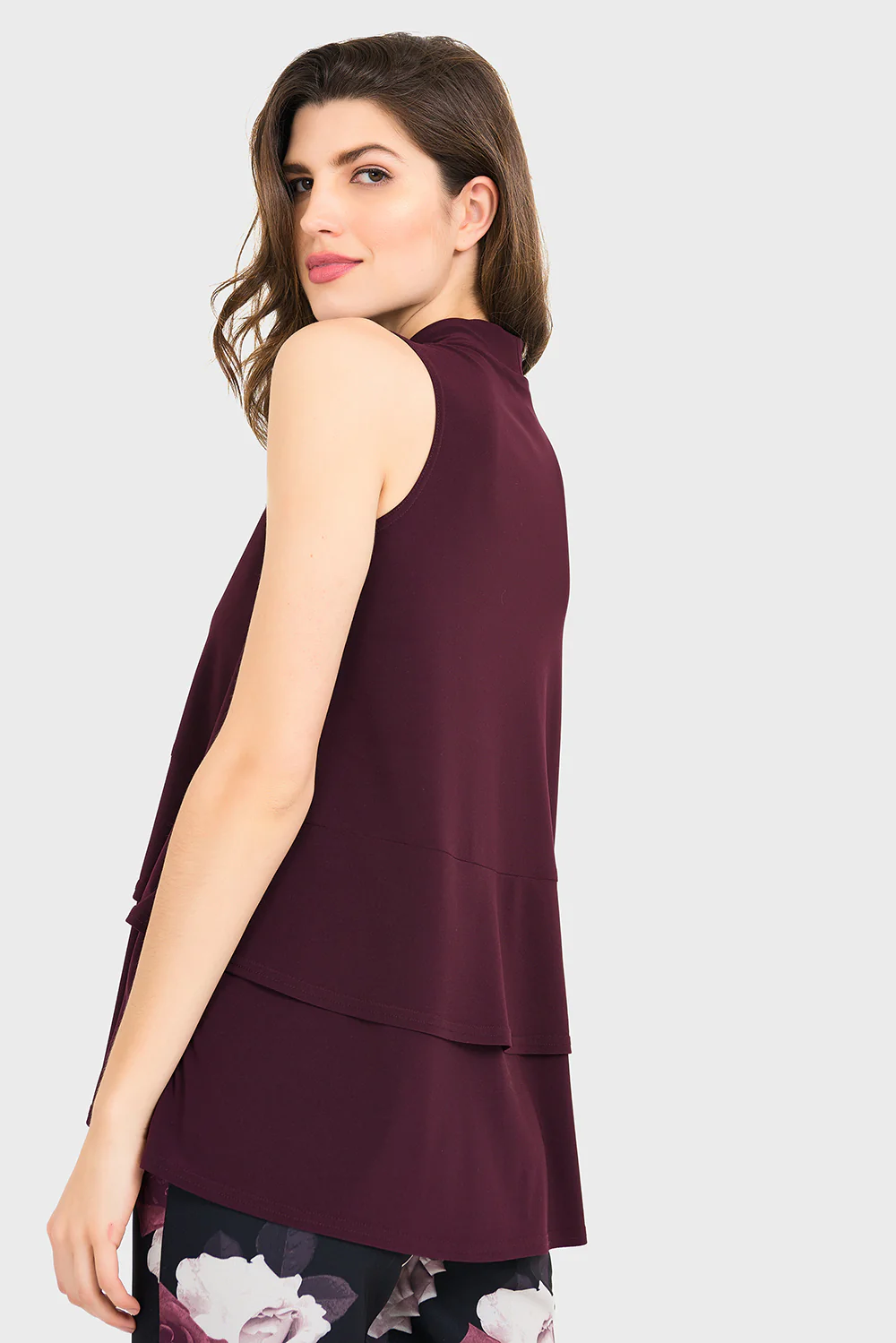 Joseph Ribkoff Blackberry Top Style 194102 - Image 2