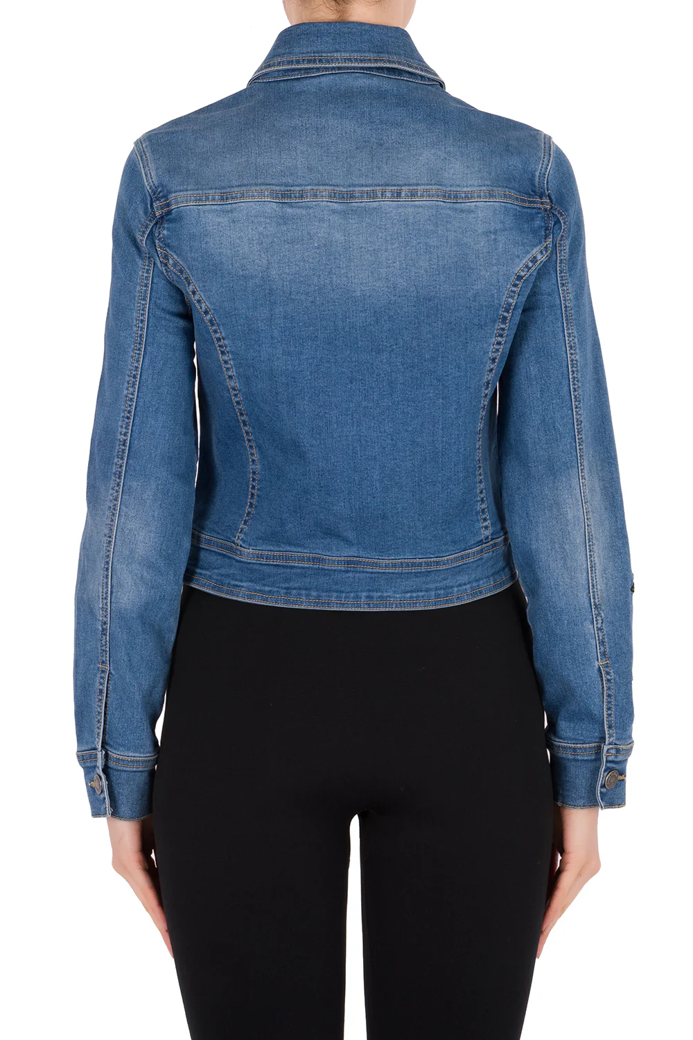 Joseph Ribkoff Blue Jacket Style 191995 - Image 2