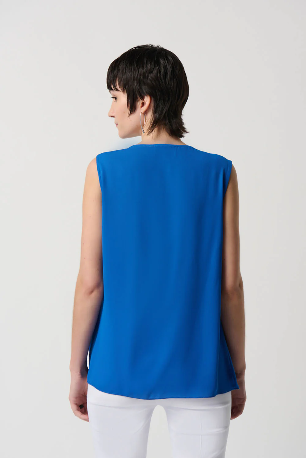 Joseph Ribkoff Blue Oasis Sleeveless Top Style 231182 - Image 2