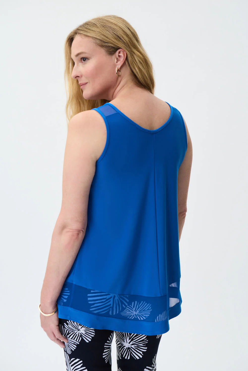 Joseph Ribkoff Blue Oasis Tunic Style 231125 - Image 3
