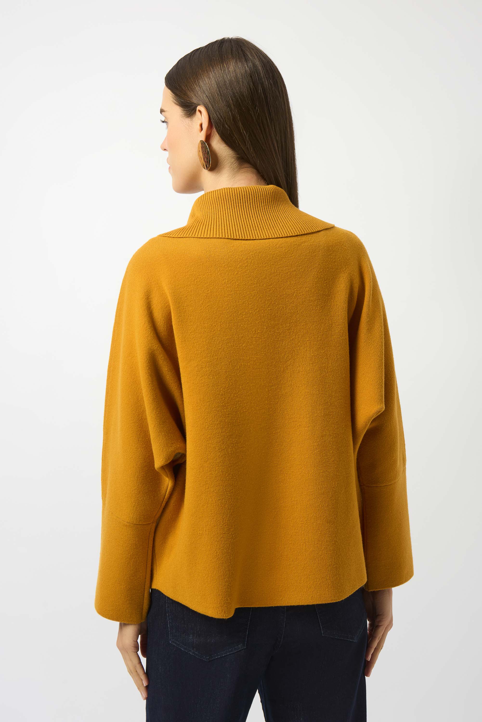 Joseph Ribkoff Boxy Pullover With Zipped Collar Style 253963 - Image 5