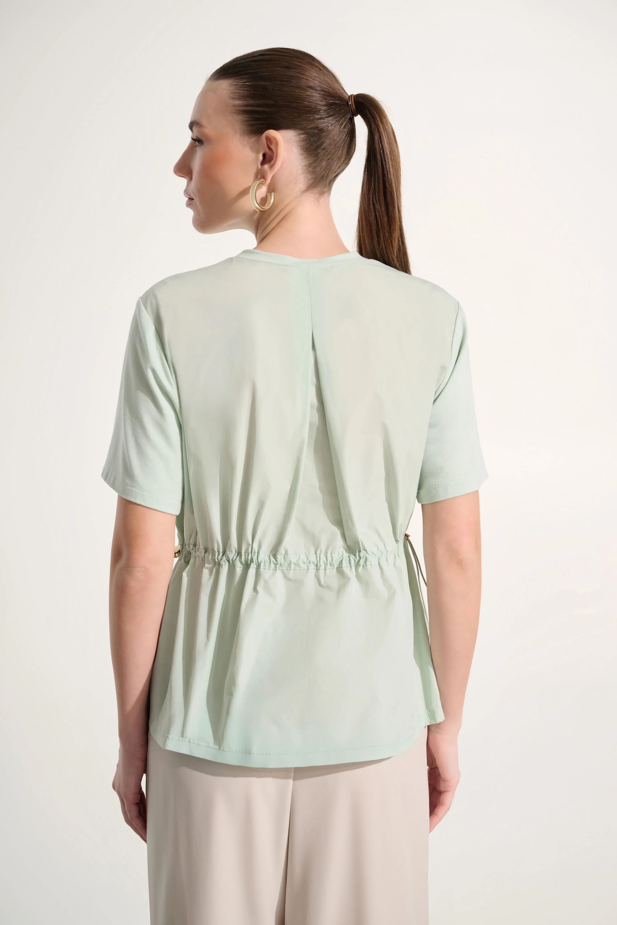 Joseph Ribkoff Boxy Top With Adjustable Sides Style 262616 - Image 3