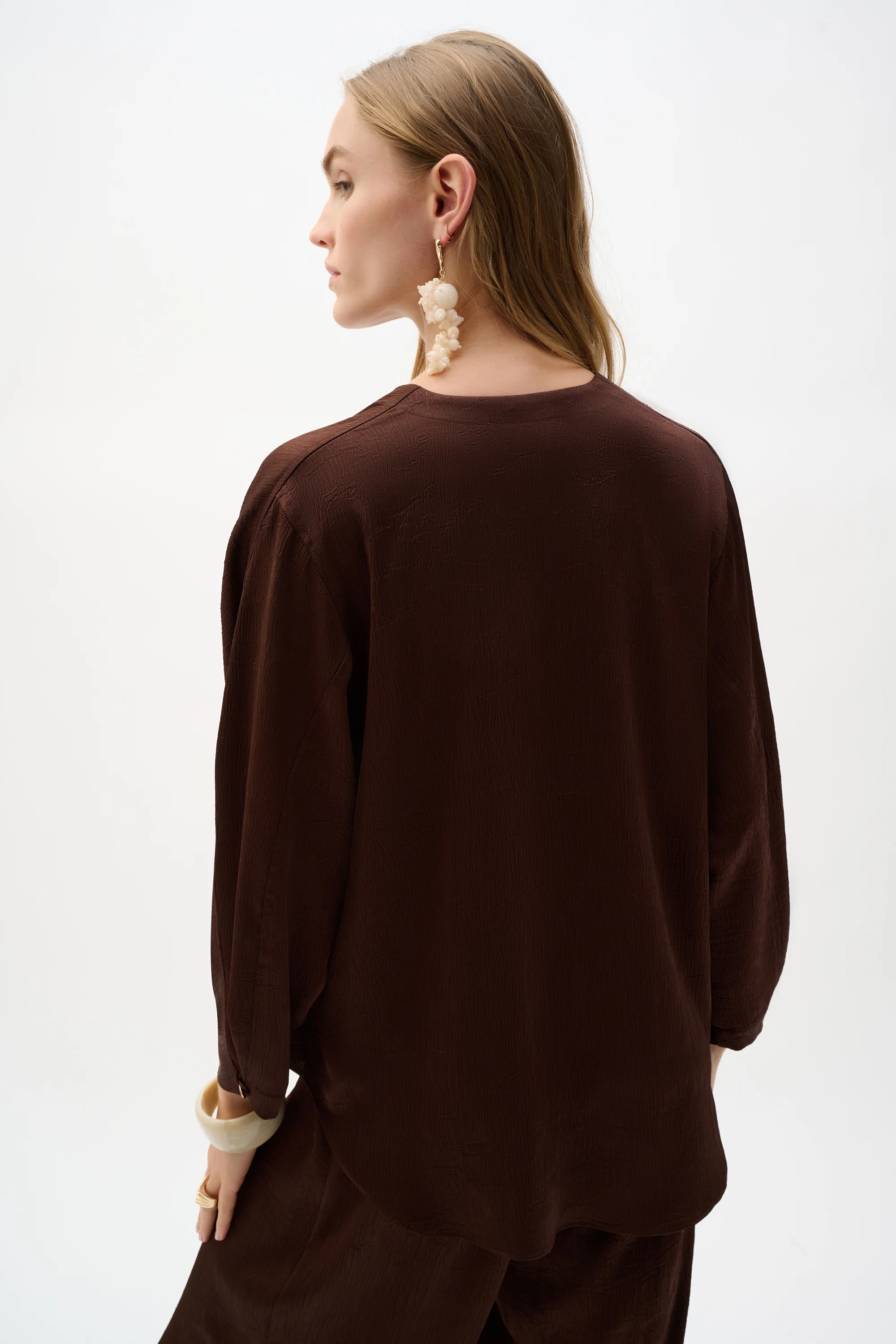 Joseph Ribkoff Boxy Top With Dolman Sleeves Style 262153 - Image 6