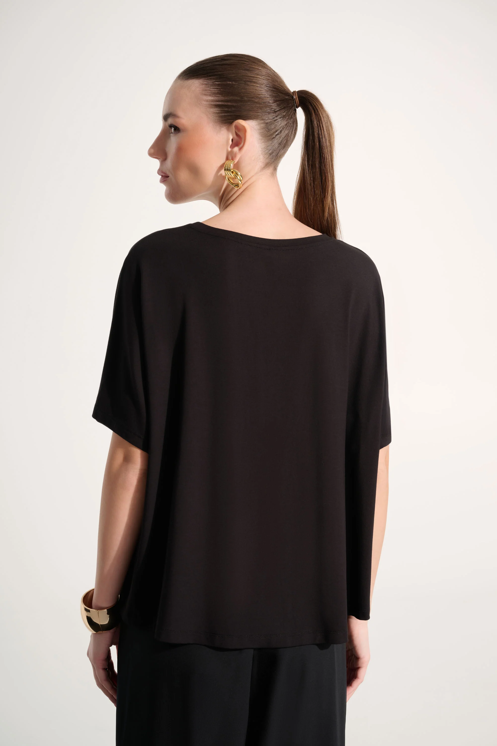 Joseph Ribkoff Boxy Top With Dolman Sleeves Style 262629 - Image 9