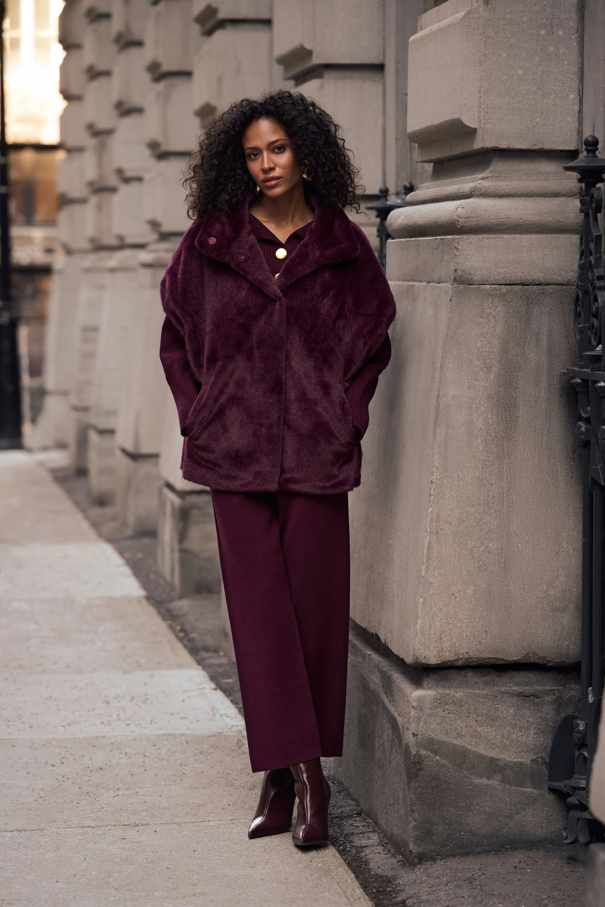 Joseph Ribkoff Brushed Knit Pull-On Pants Style 263934 - Image 2