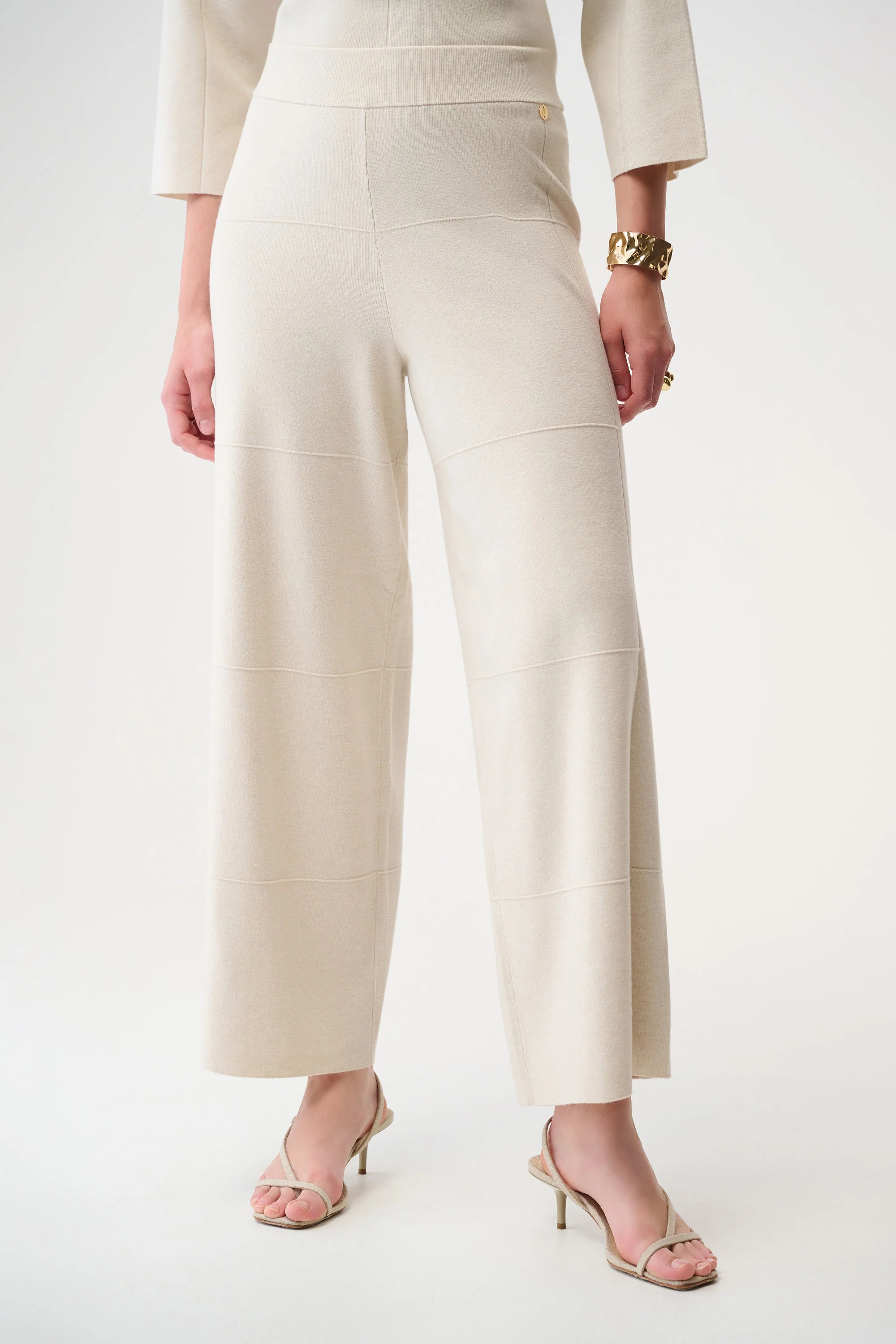 Joseph Ribkoff Brushed Viscose Culotte Pants Style 261982 - Image 10
