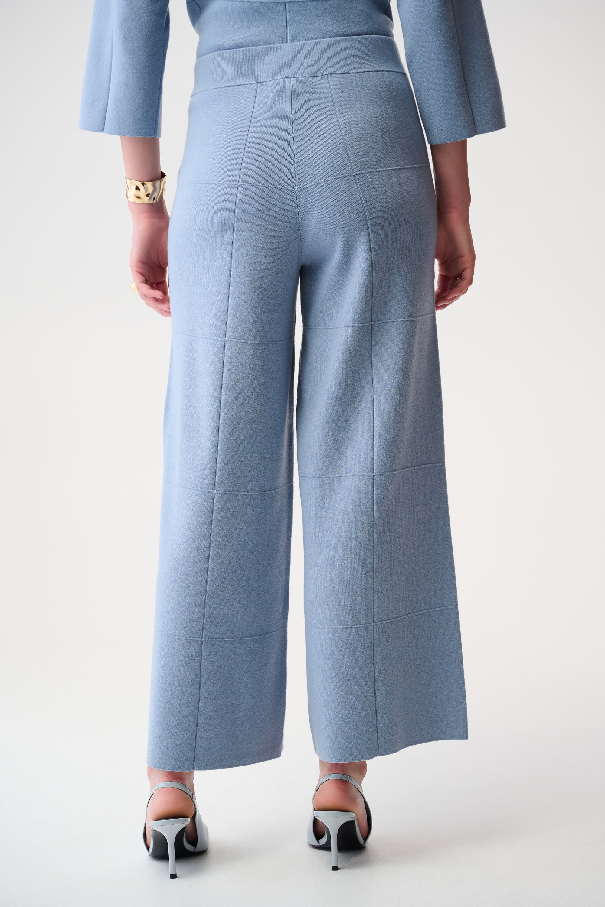Joseph Ribkoff Brushed Viscose Culotte Pants Style 261982 - Image 7