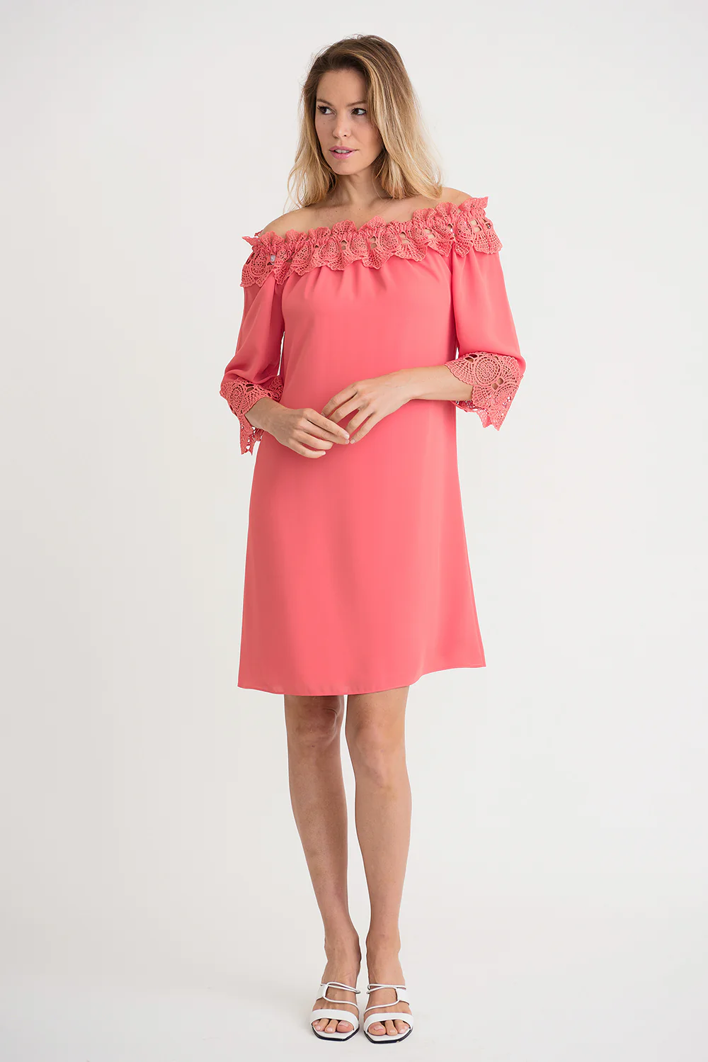Joseph Ribkoff Cantaloupe Dress Style 202091