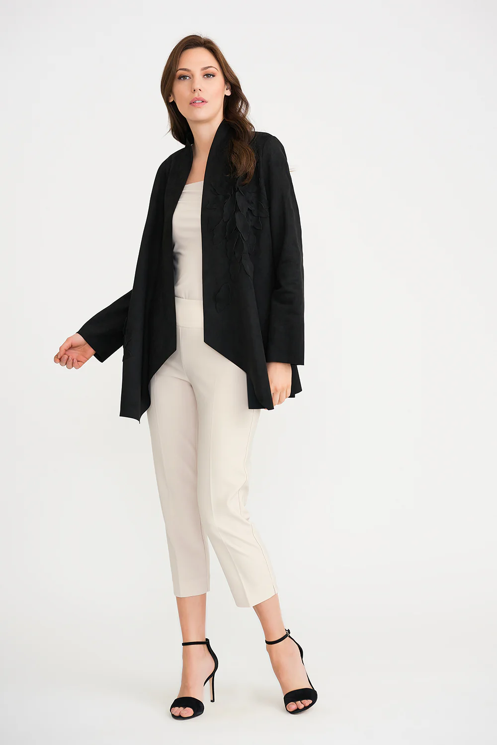 Joseph Ribkoff Champagne Pants Style 202441 - Image 4