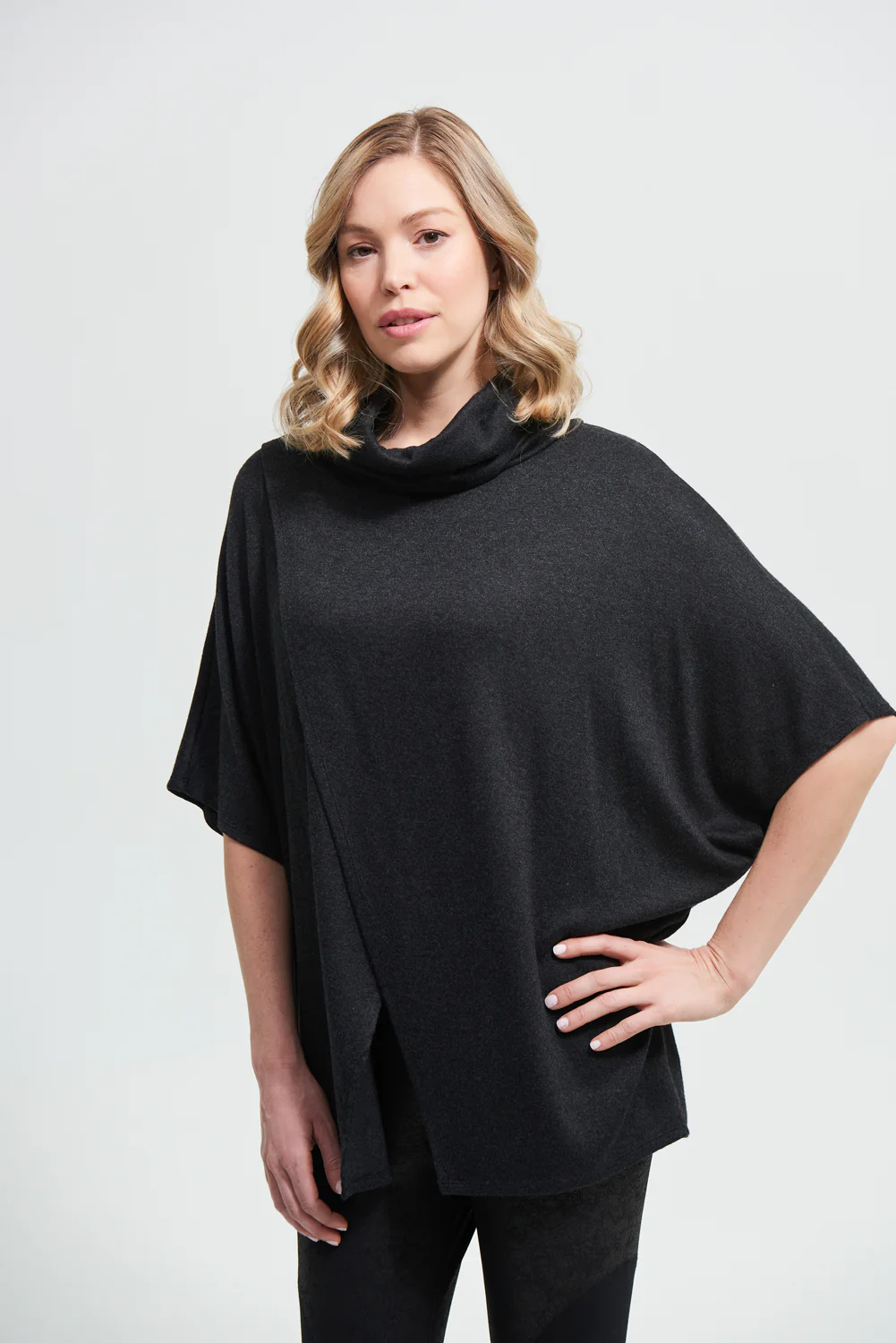Joseph Ribkoff Charcoal Grey Top Style 213282