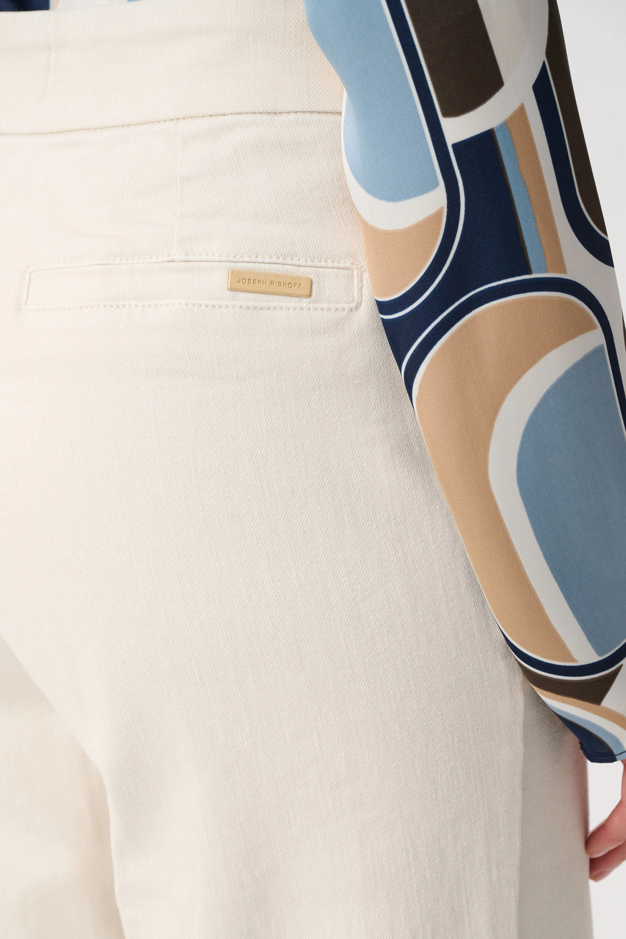 Joseph Ribkoff Chloe | Stretch Denim High-Rise Wide Leg Jeans Style 263902 - Image 6