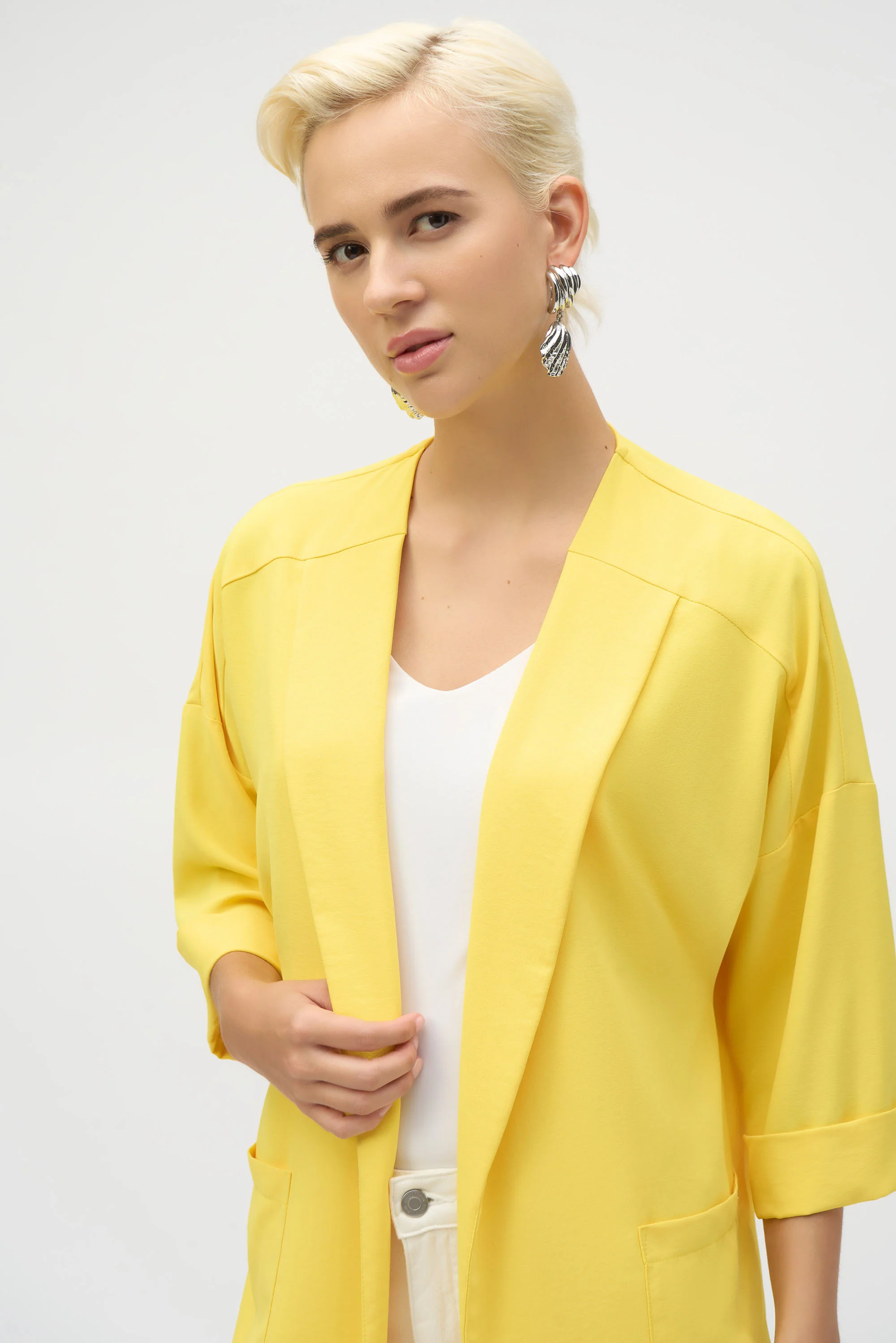 Joseph Ribkoff Straight Blazer Style 252150 - Image 2