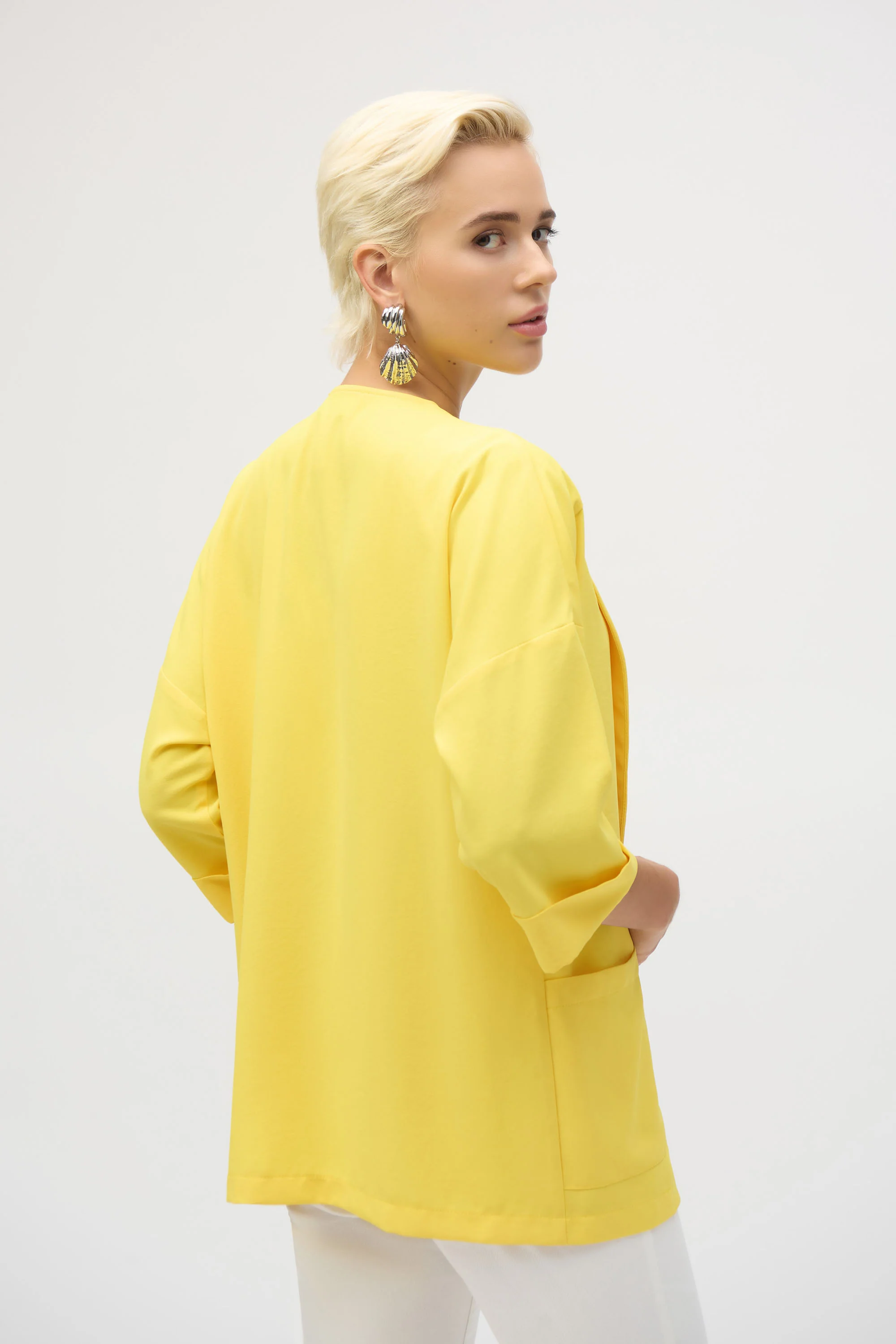 Joseph Ribkoff Straight Blazer Style 252150 - Image 4