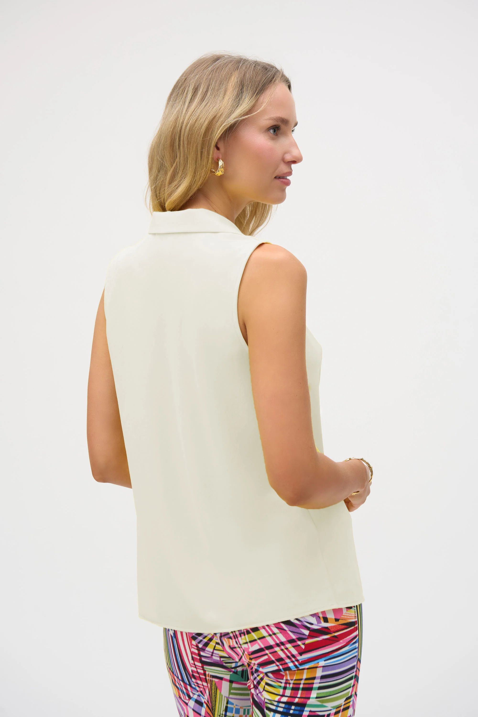 Joseph Ribkoff Straight Cowl Neck Top Style 252061 - Image 2