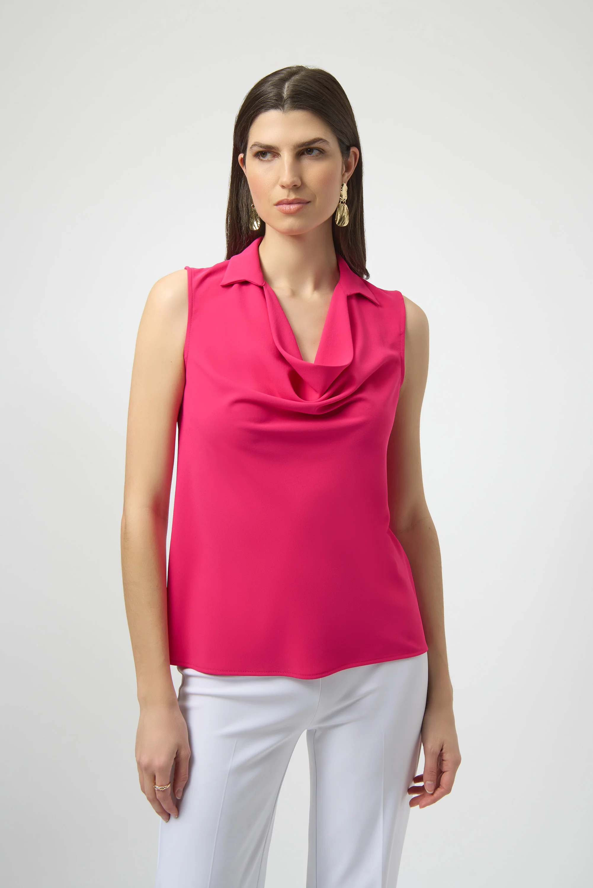 Joseph Ribkoff Straight Cowl Neck Top Style 252061 - Image 7