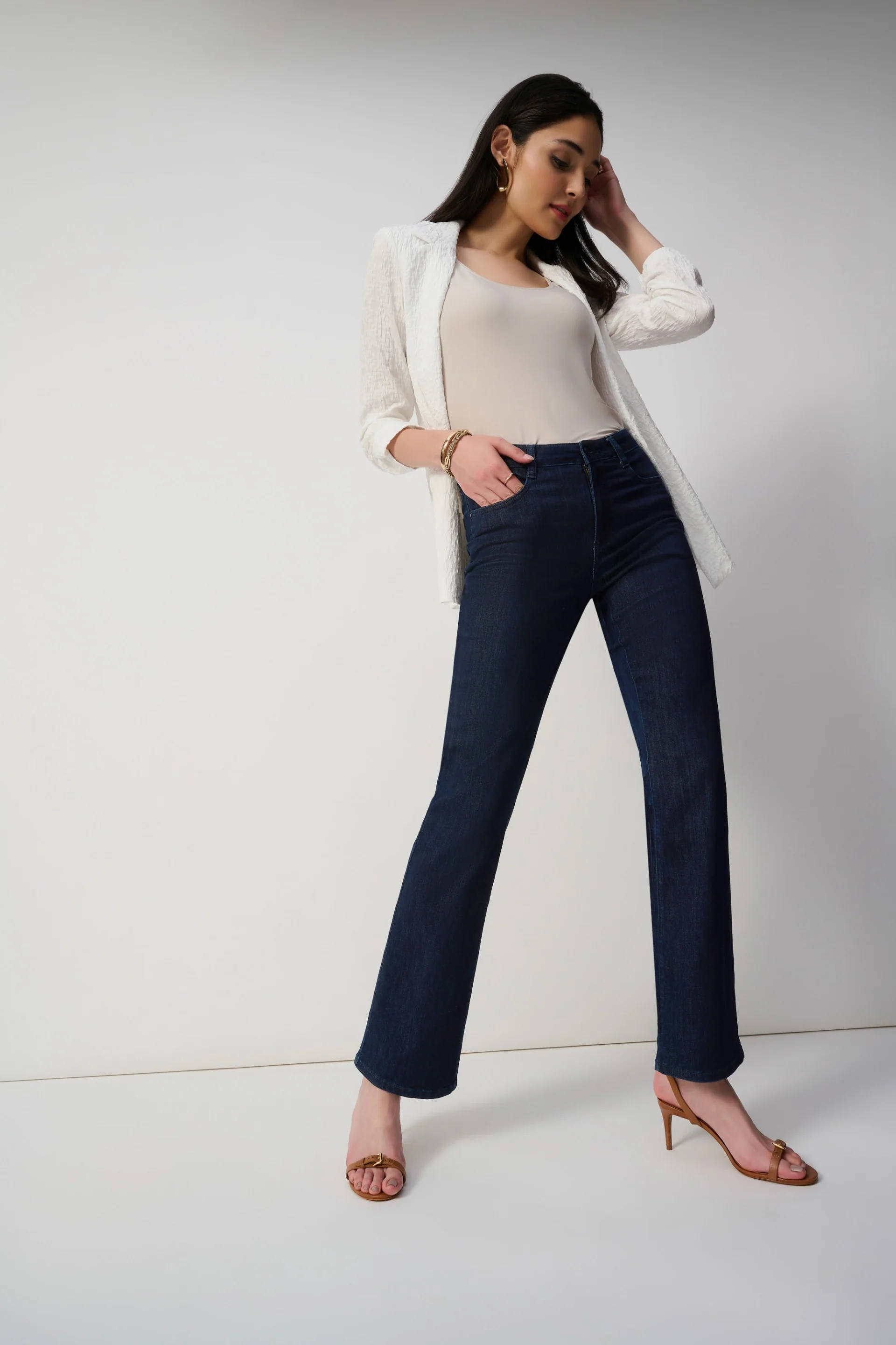 Joseph Ribkoff Classic Bootcut Stretch Jeans 251967 - Image 10