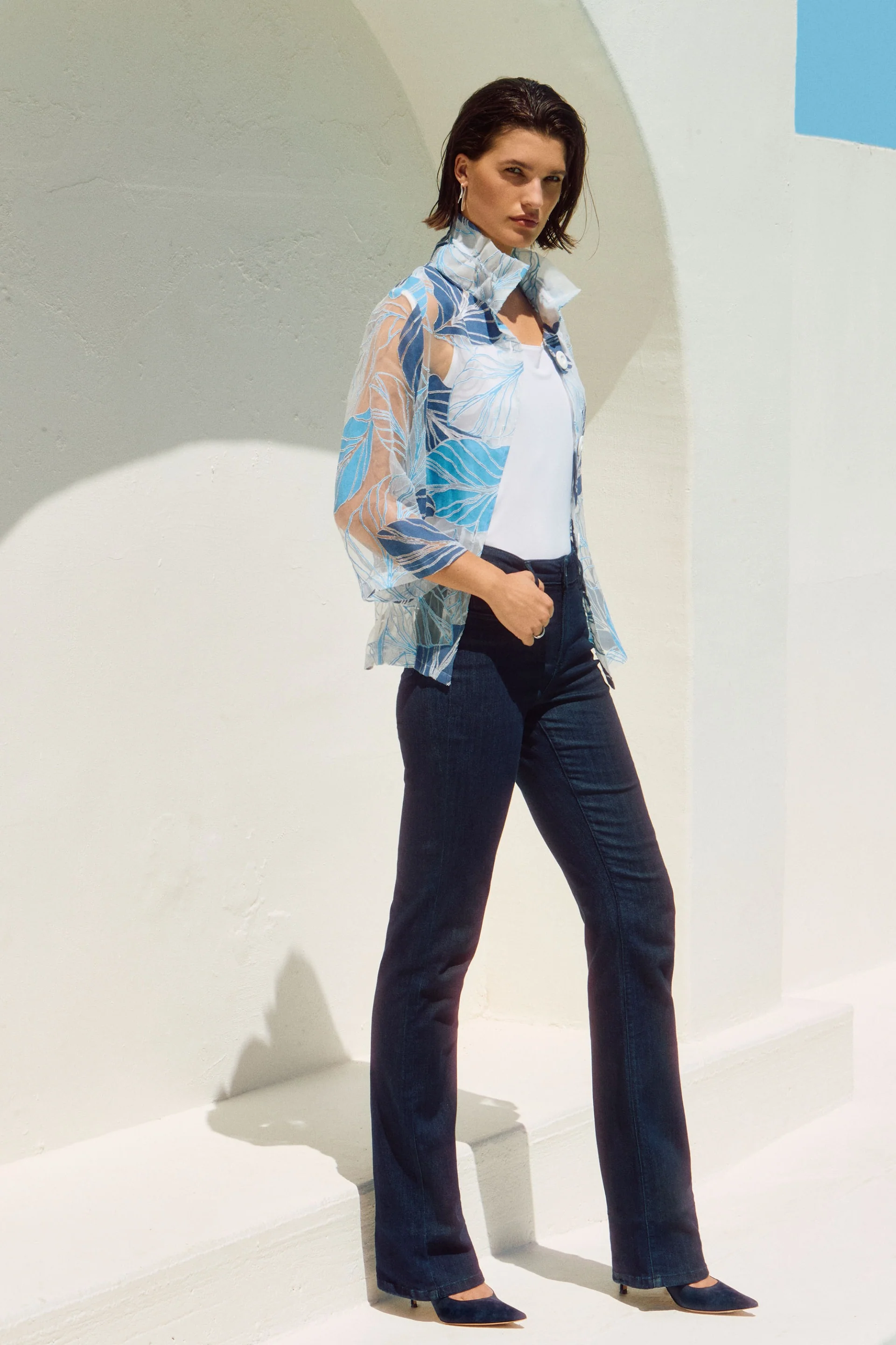 Joseph Ribkoff Classic Bootcut Stretch Jeans 251967 - Image 8