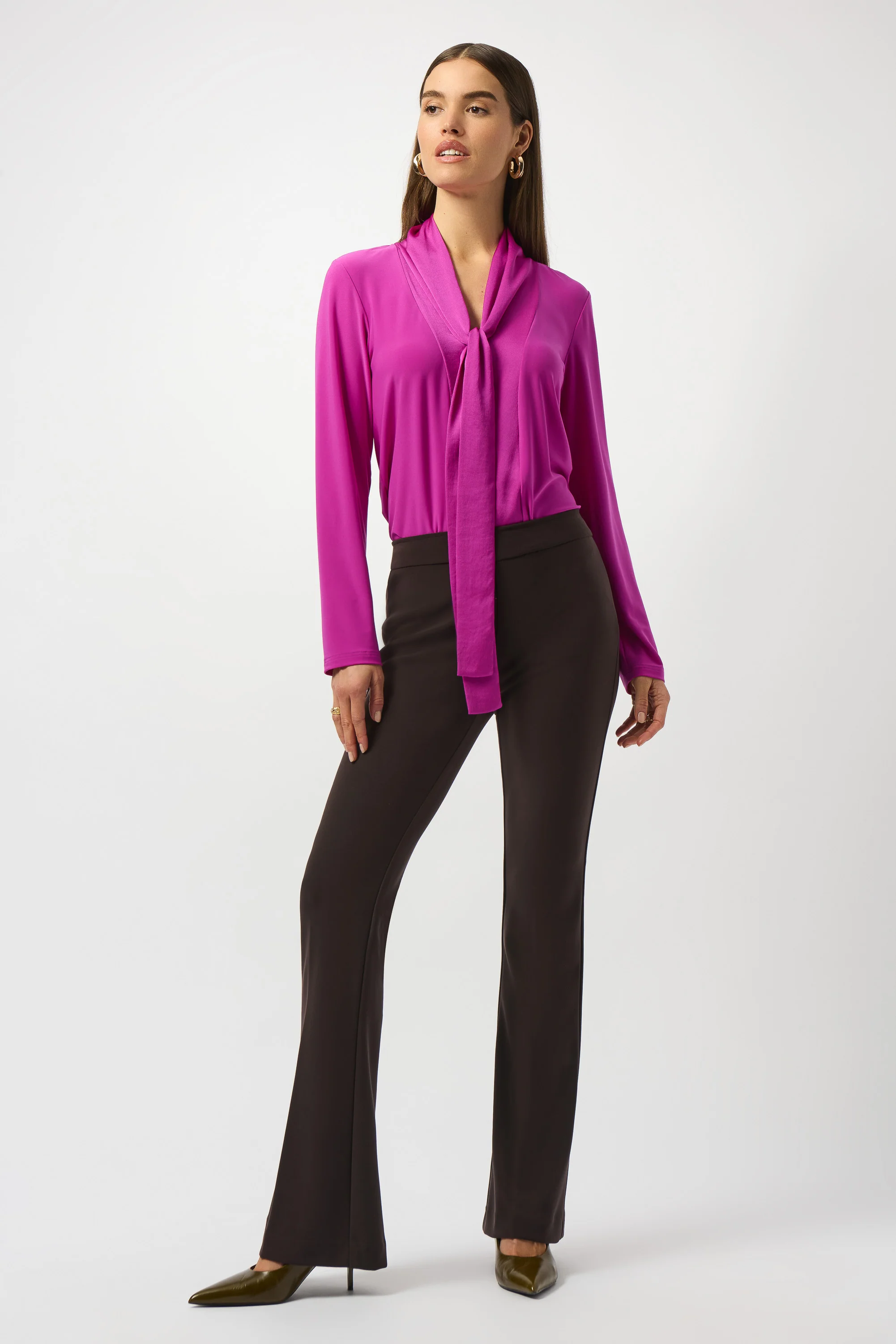 Joseph Ribkoff Classic Flared Pant Style 163099 - Image 3