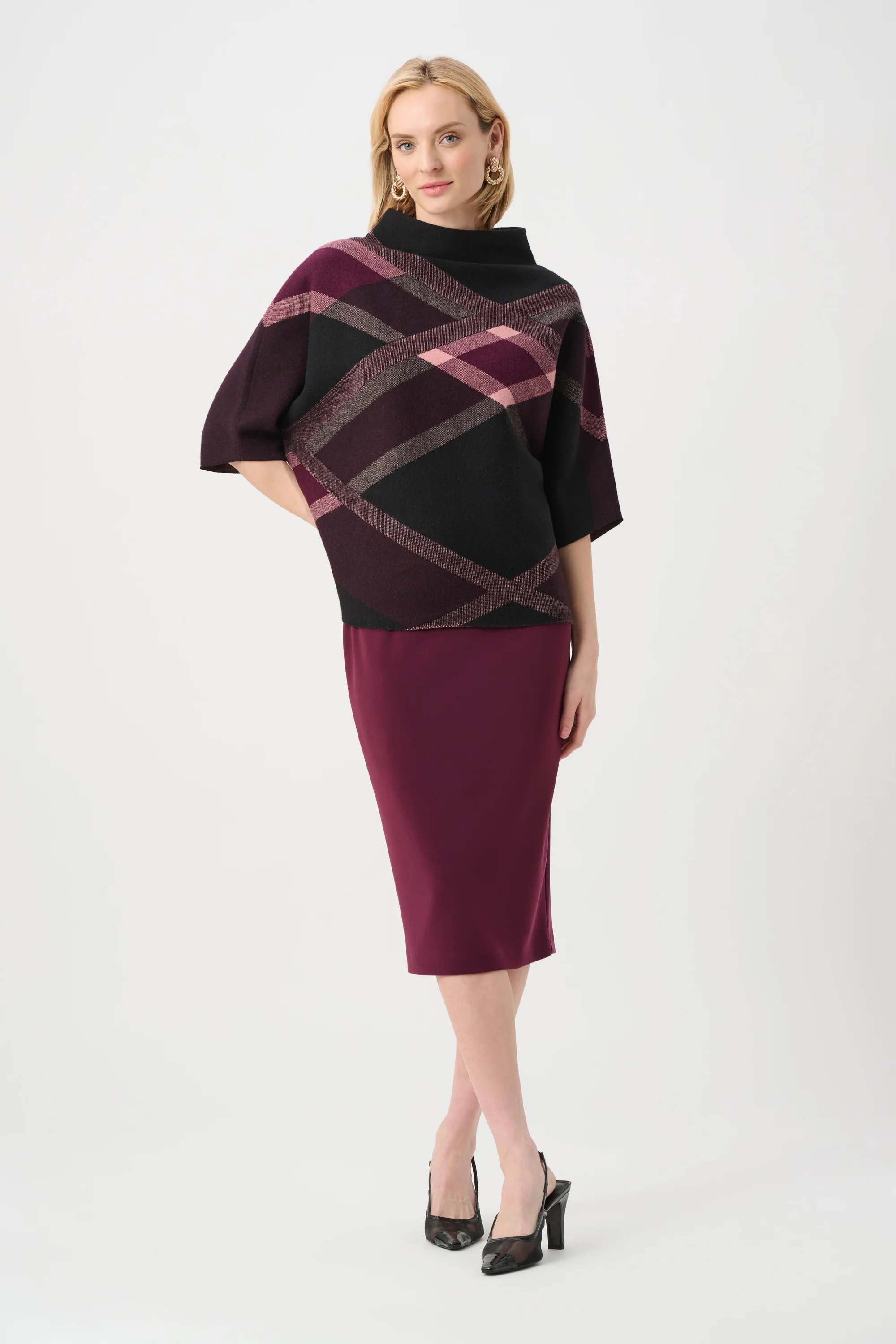 Joseph Ribkoff Classic Long Pencil Skirt Style 163083 - Image 2