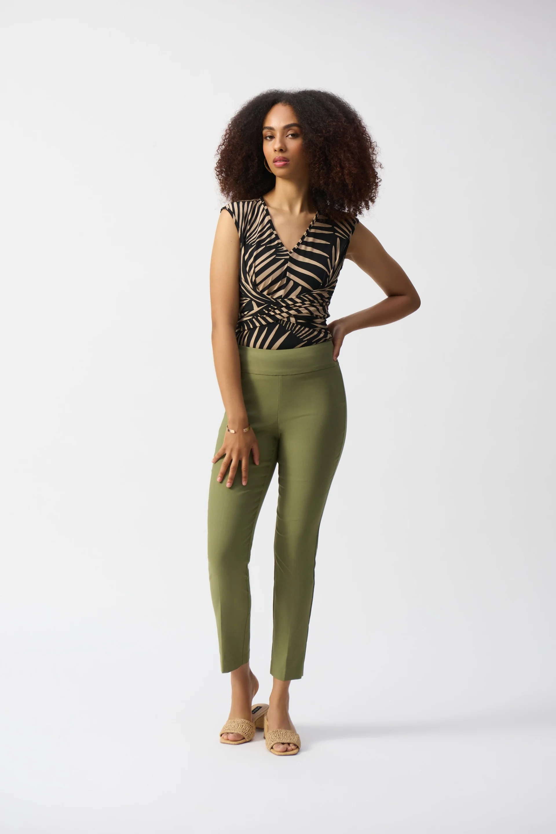 Joseph Ribkoff Classic Slim Fit Pants Style 201483 - Image 33