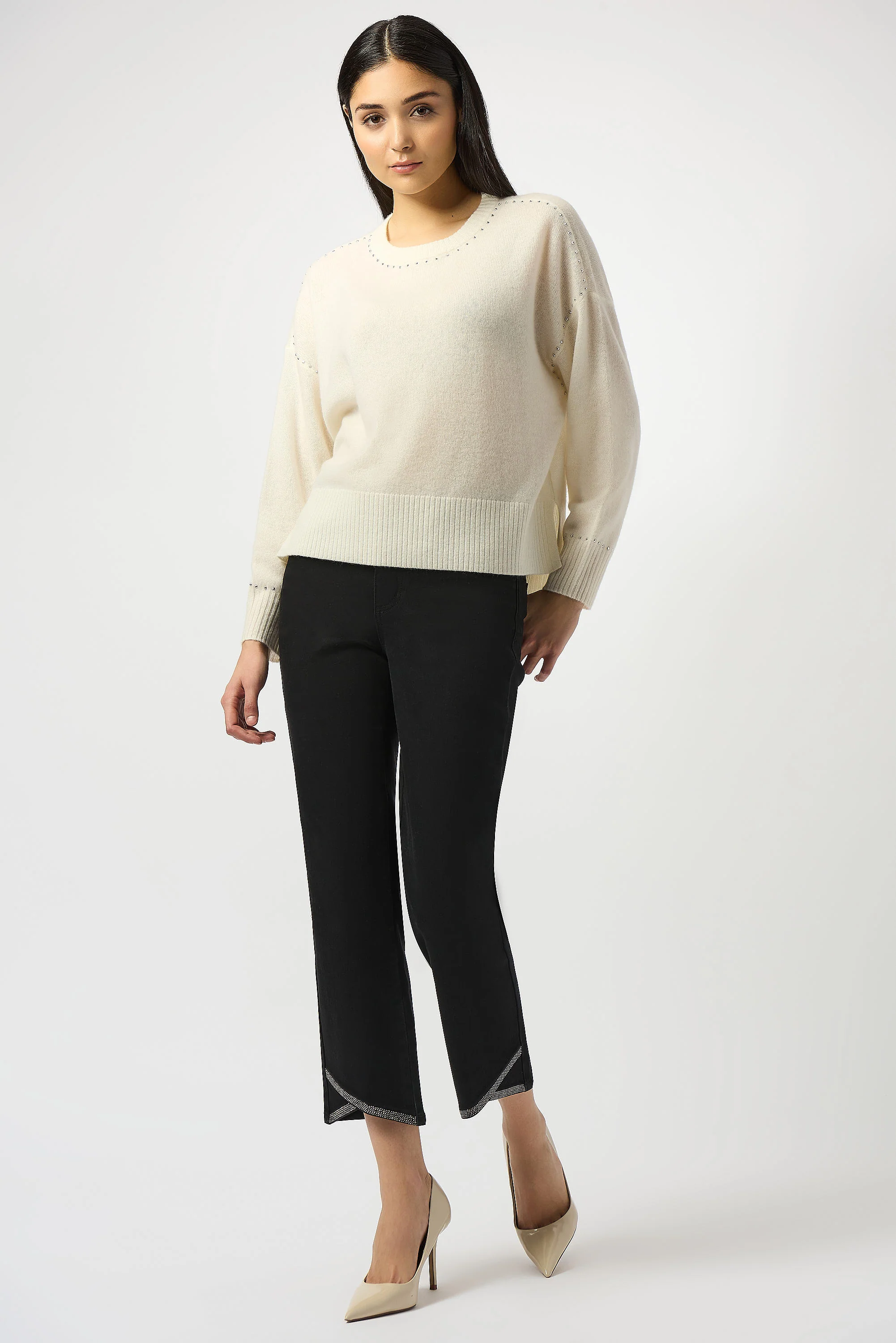 Joseph Ribkoff Classic Straight Leg Stretch Denim Jeans Style 253986 - Image 2