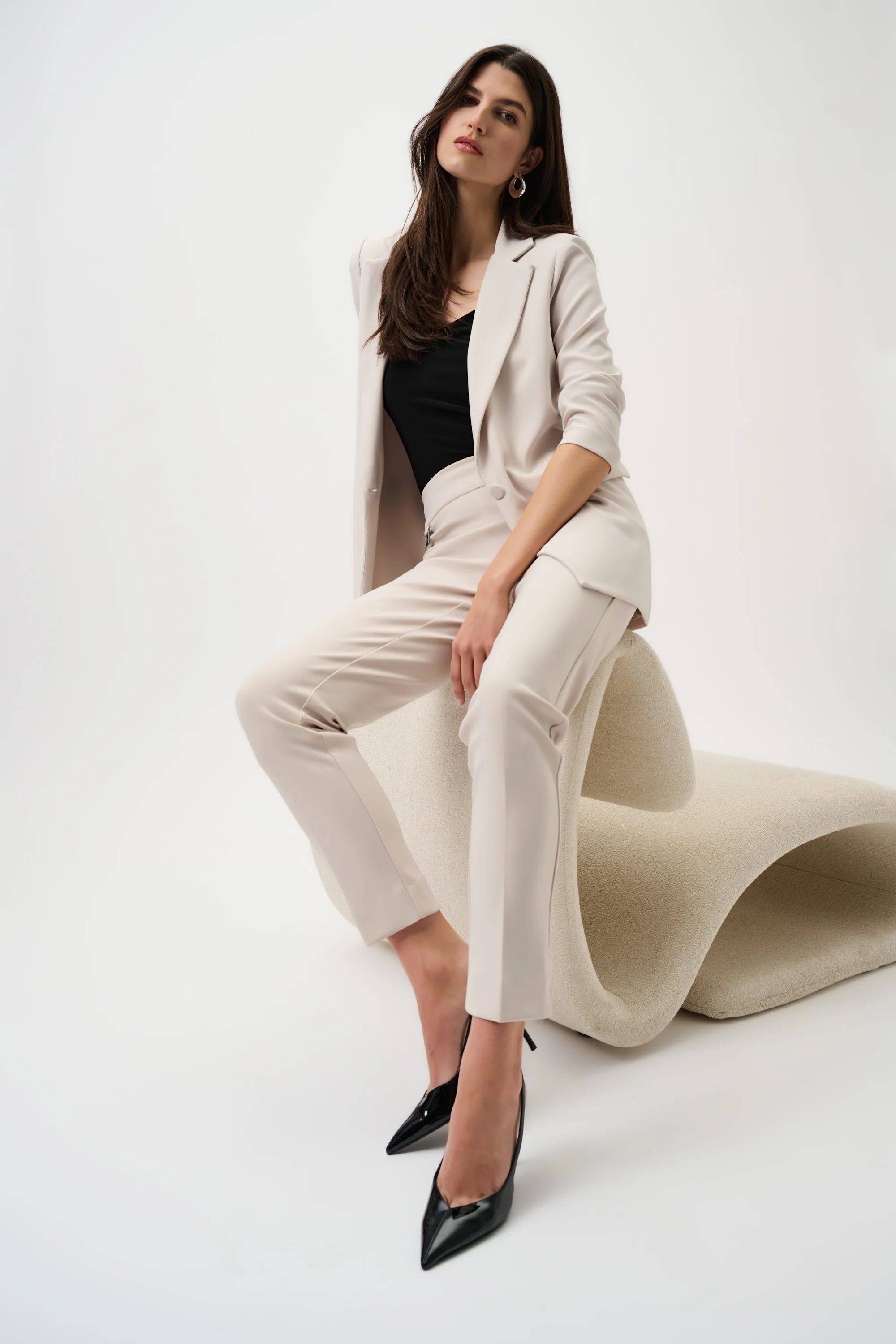 Joseph Ribkoff Classic Tailored Slim Pant Style 144092CO - Image 4