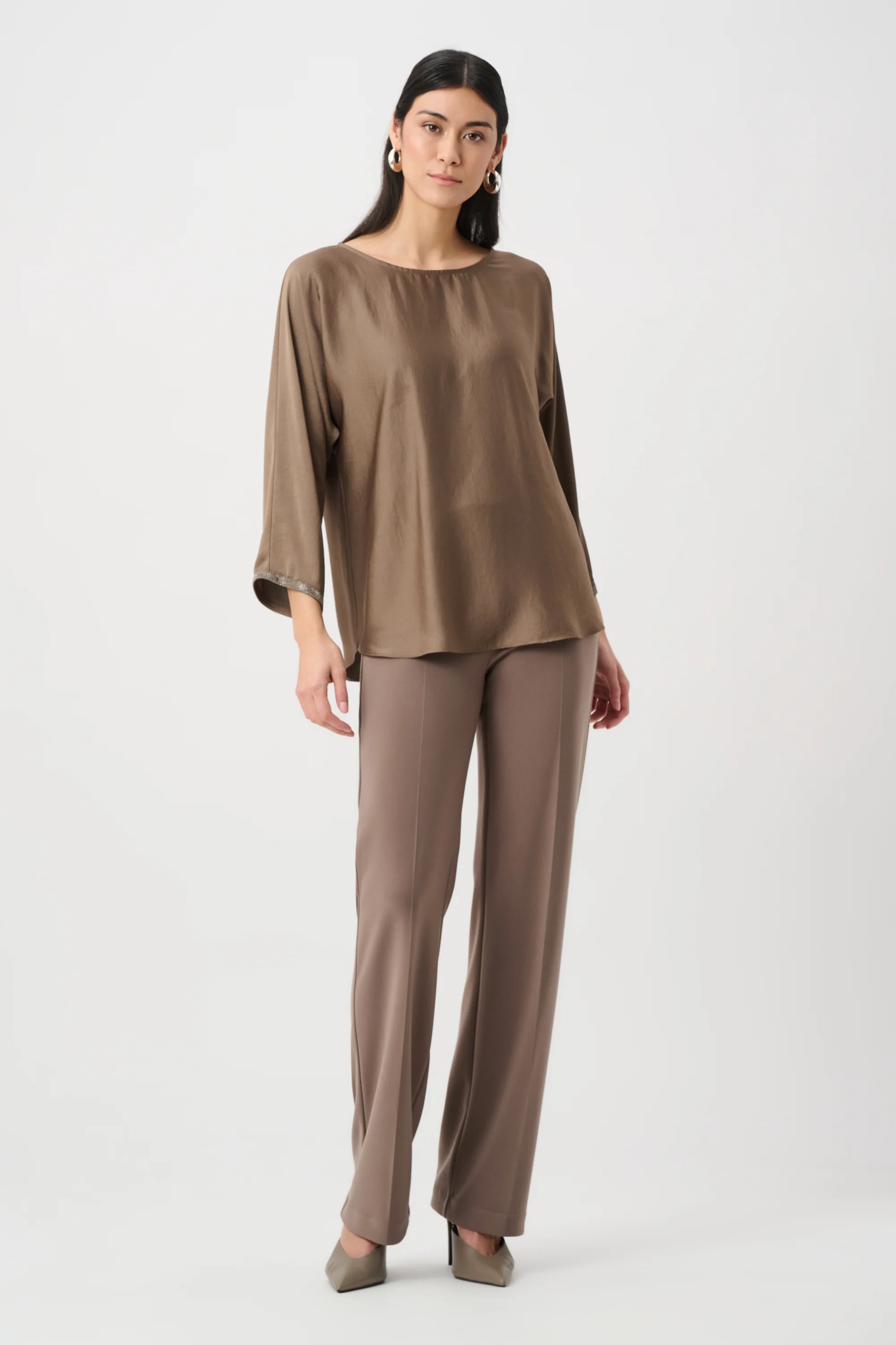Joseph Ribkoff Classic Wide Leg Pant Style 153088 - Image 5