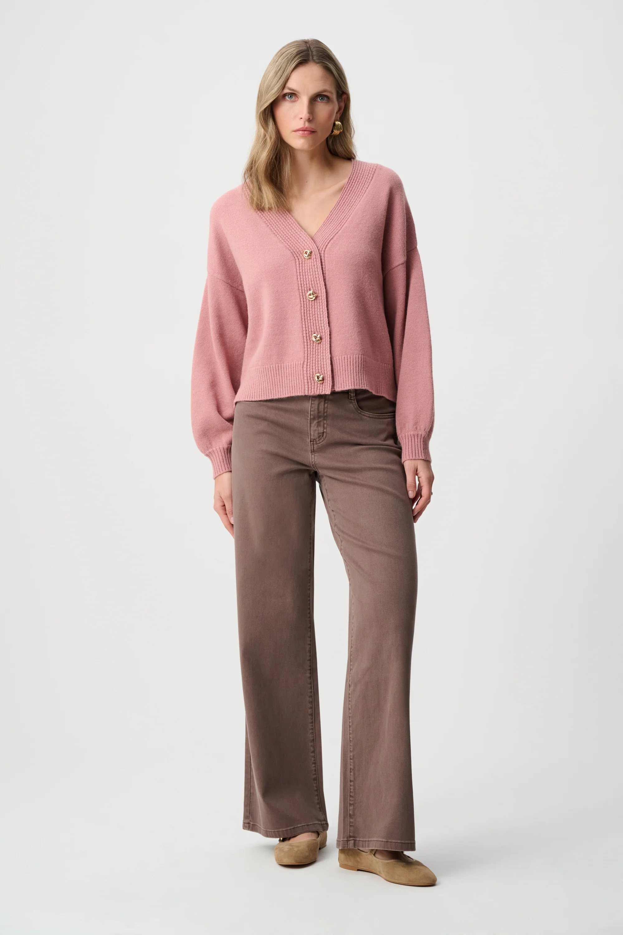 Joseph Ribkoff Classic Wide-Leg Stretch Jeans Style 251968 - Image 31