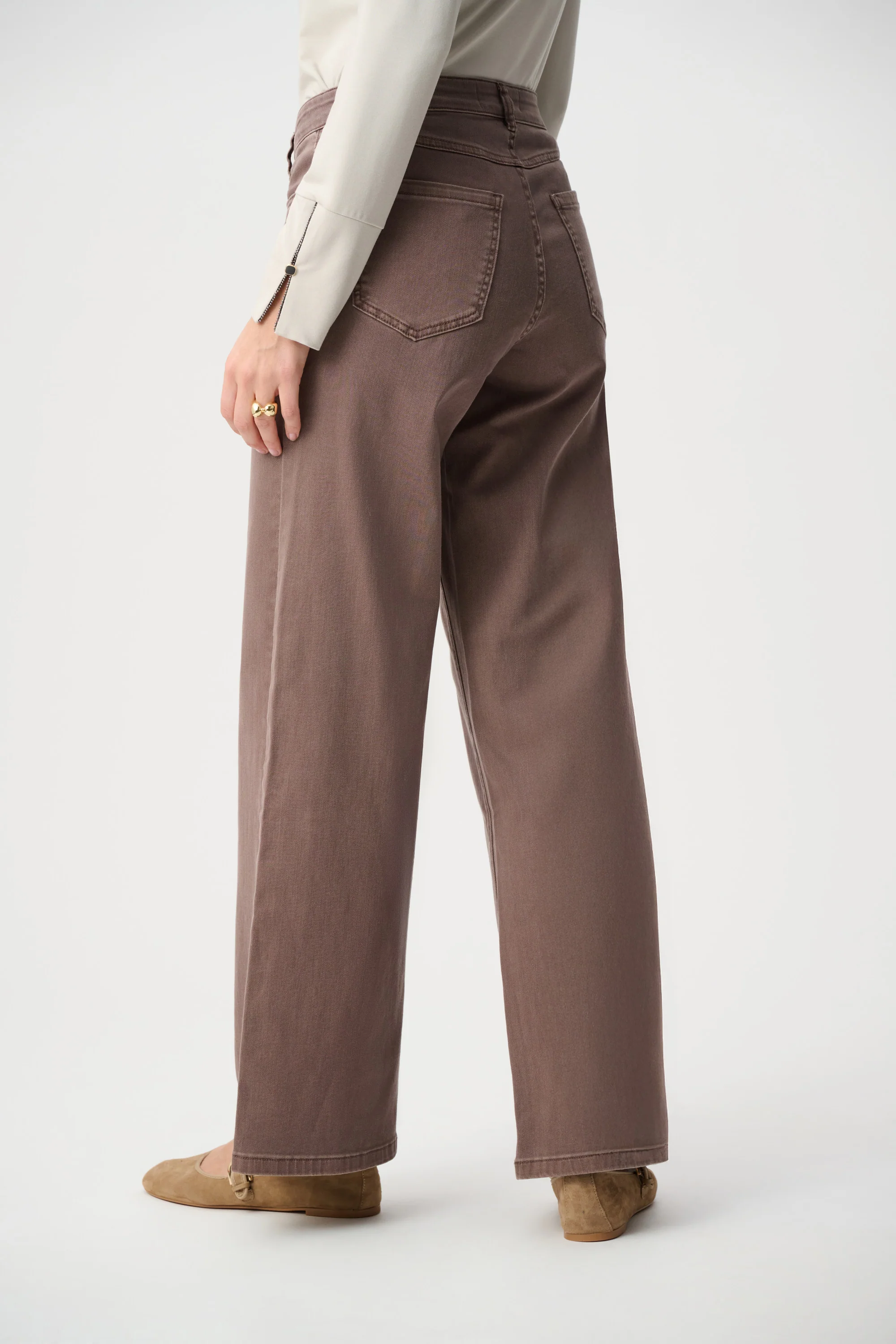 Joseph Ribkoff Classic Wide-Leg Stretch Jeans Style 251968 - Image 32
