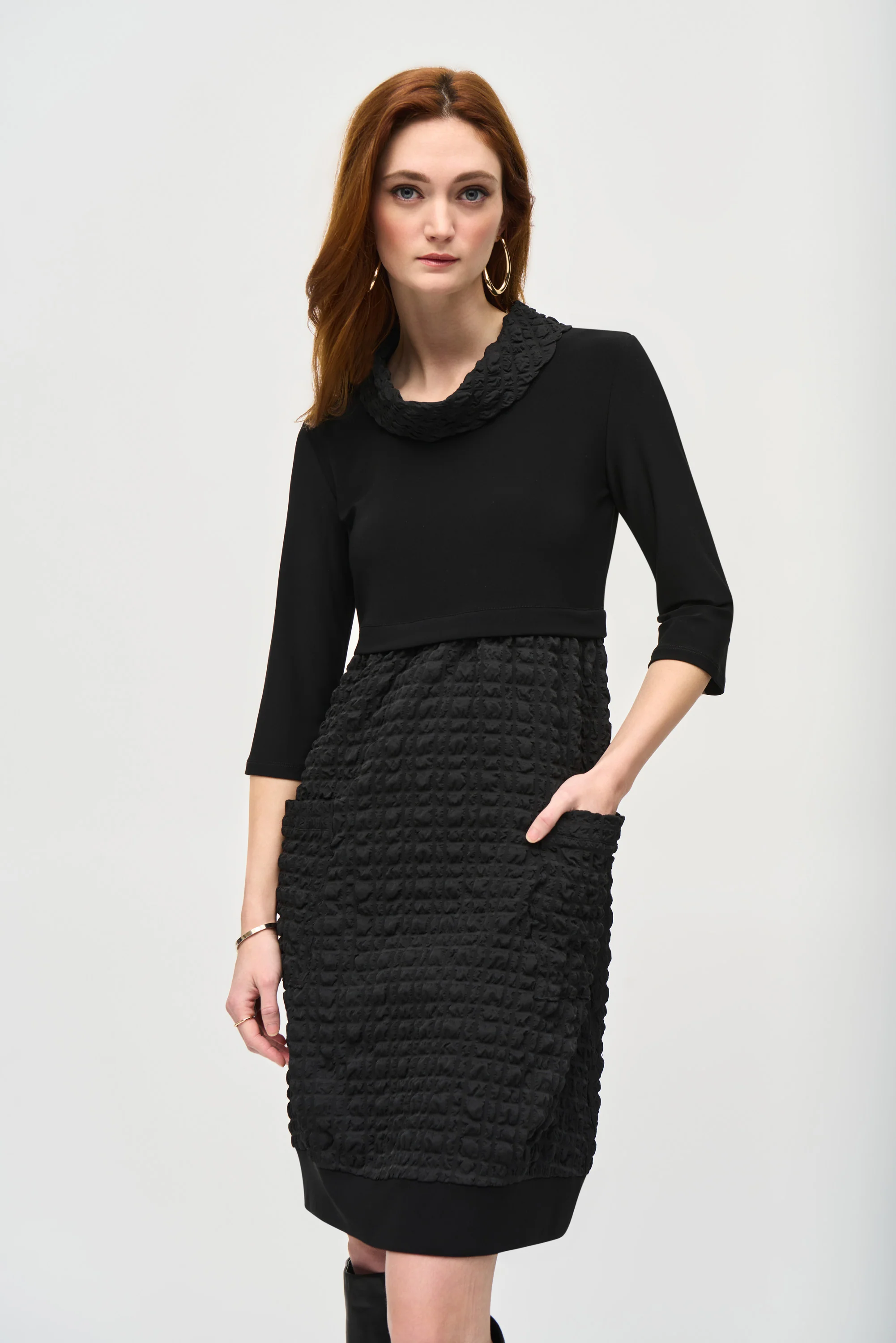 Joseph Ribkoff Cocoon Dress Style 243114 - Image 10