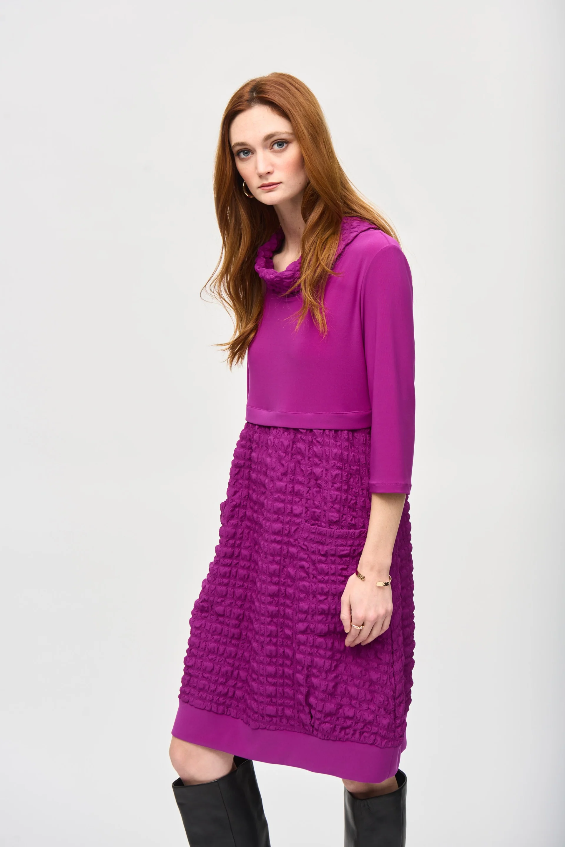 Joseph Ribkoff Cocoon Dress Style 243114 - Image 13
