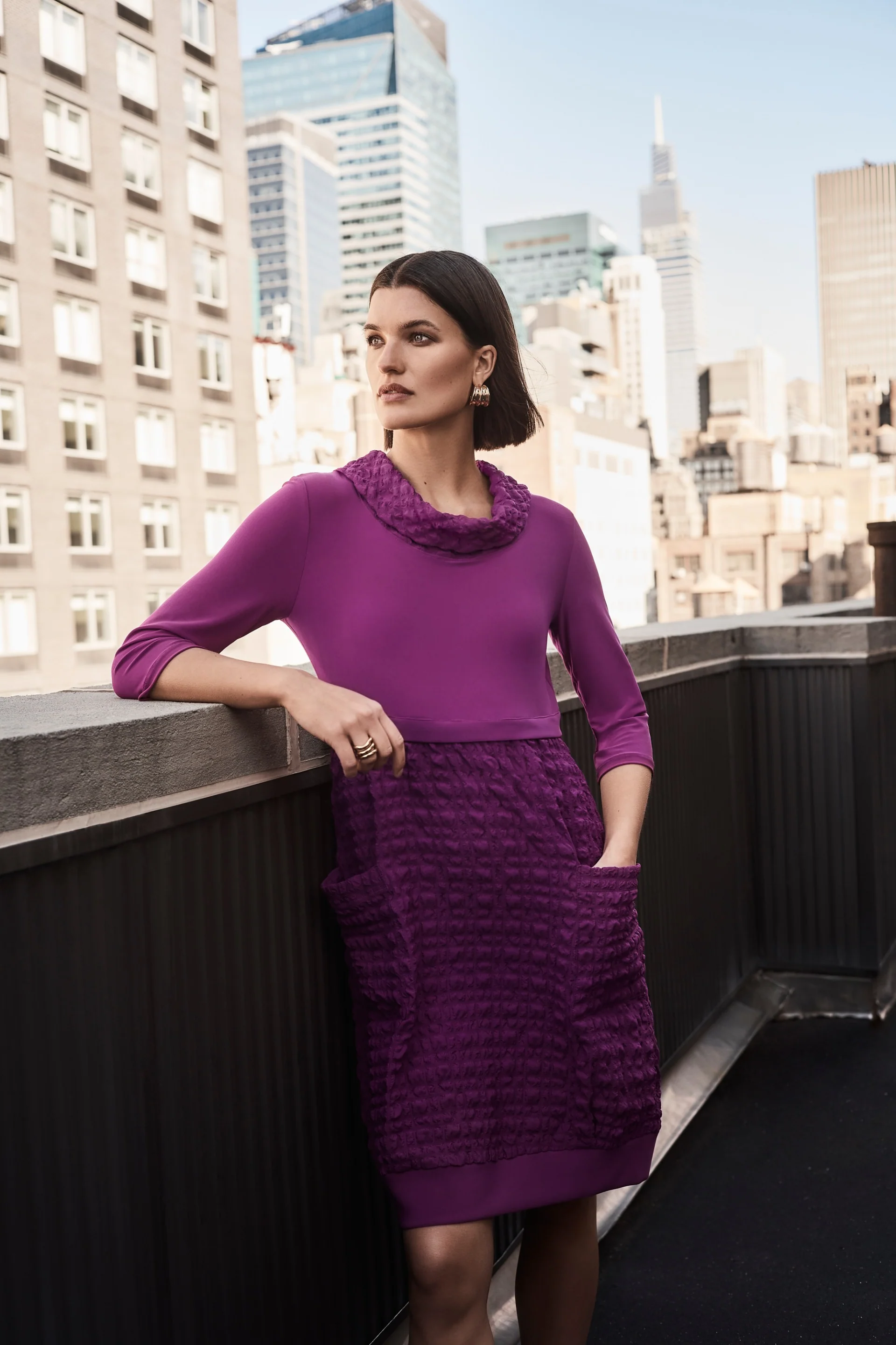 Joseph Ribkoff Cocoon Dress Style 243114 - Image 16