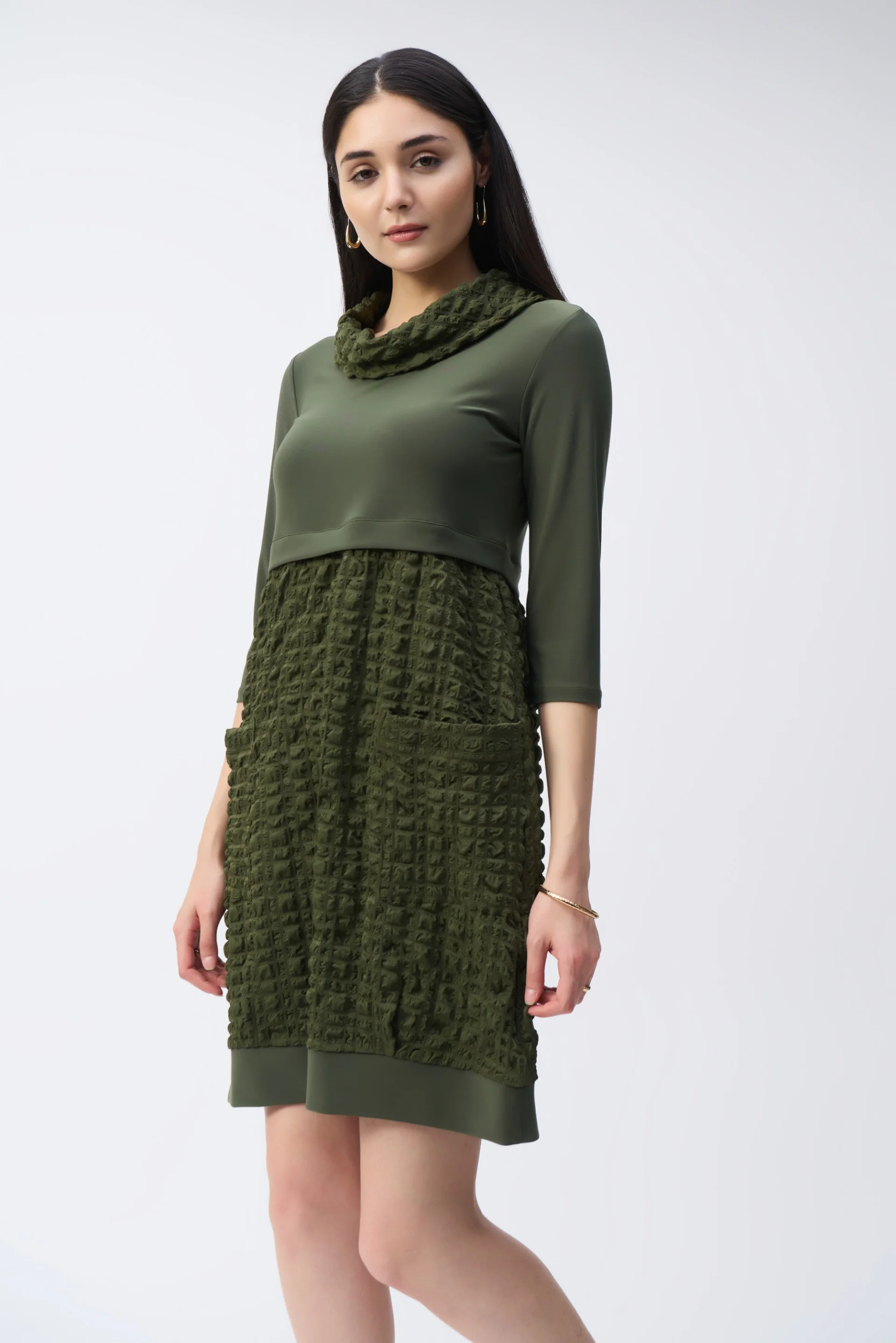 Joseph Ribkoff Cocoon Dress Style 243114 - Image 18