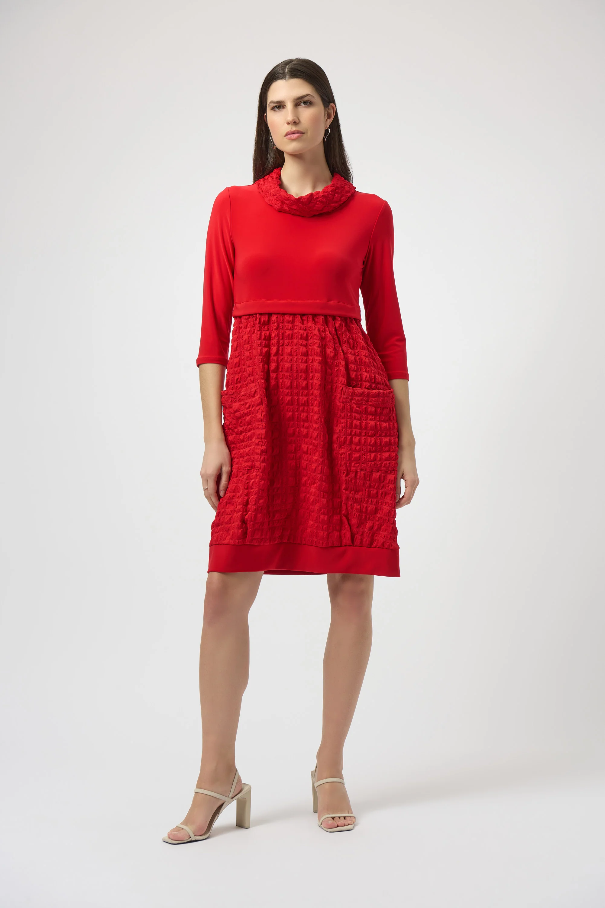 Joseph Ribkoff Cocoon Dress Style 243114 - Image 5