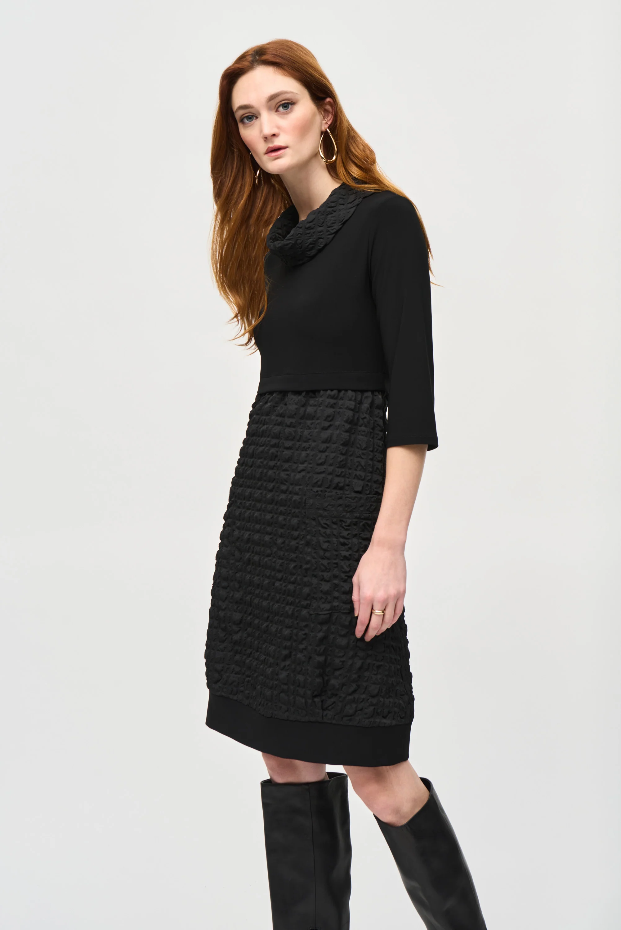 Joseph Ribkoff Cocoon Dress Style 243114 - Image 8