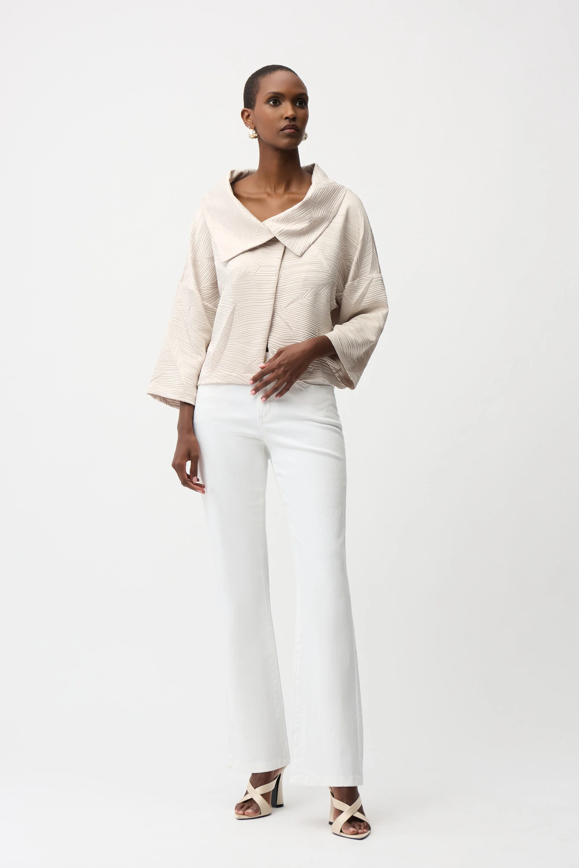 Joseph Ribkoff Collared Button Blazer Style 261241 - Image 4