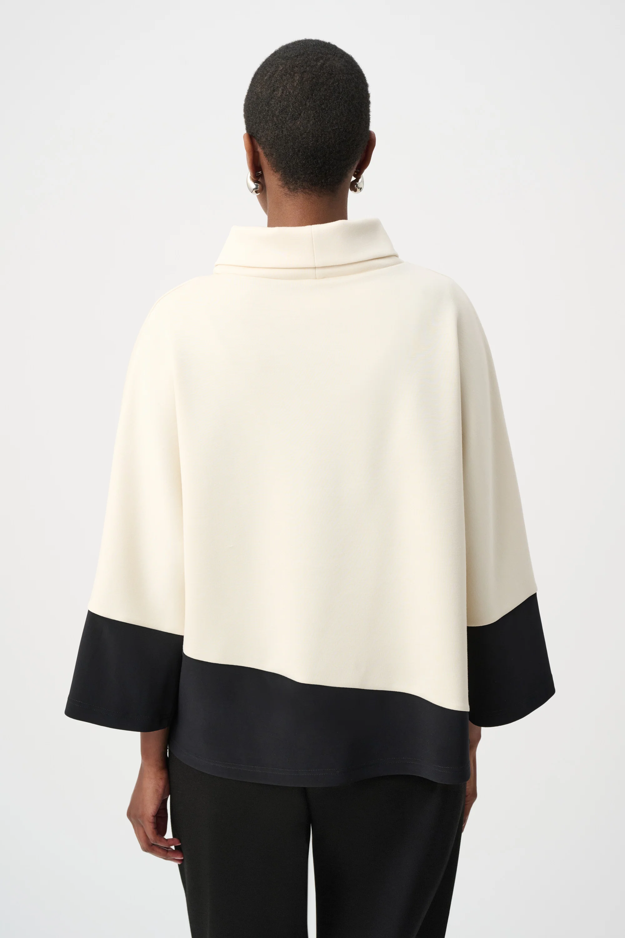Joseph Ribkoff Color Block Trapeze Top Style 263641 - Image 3