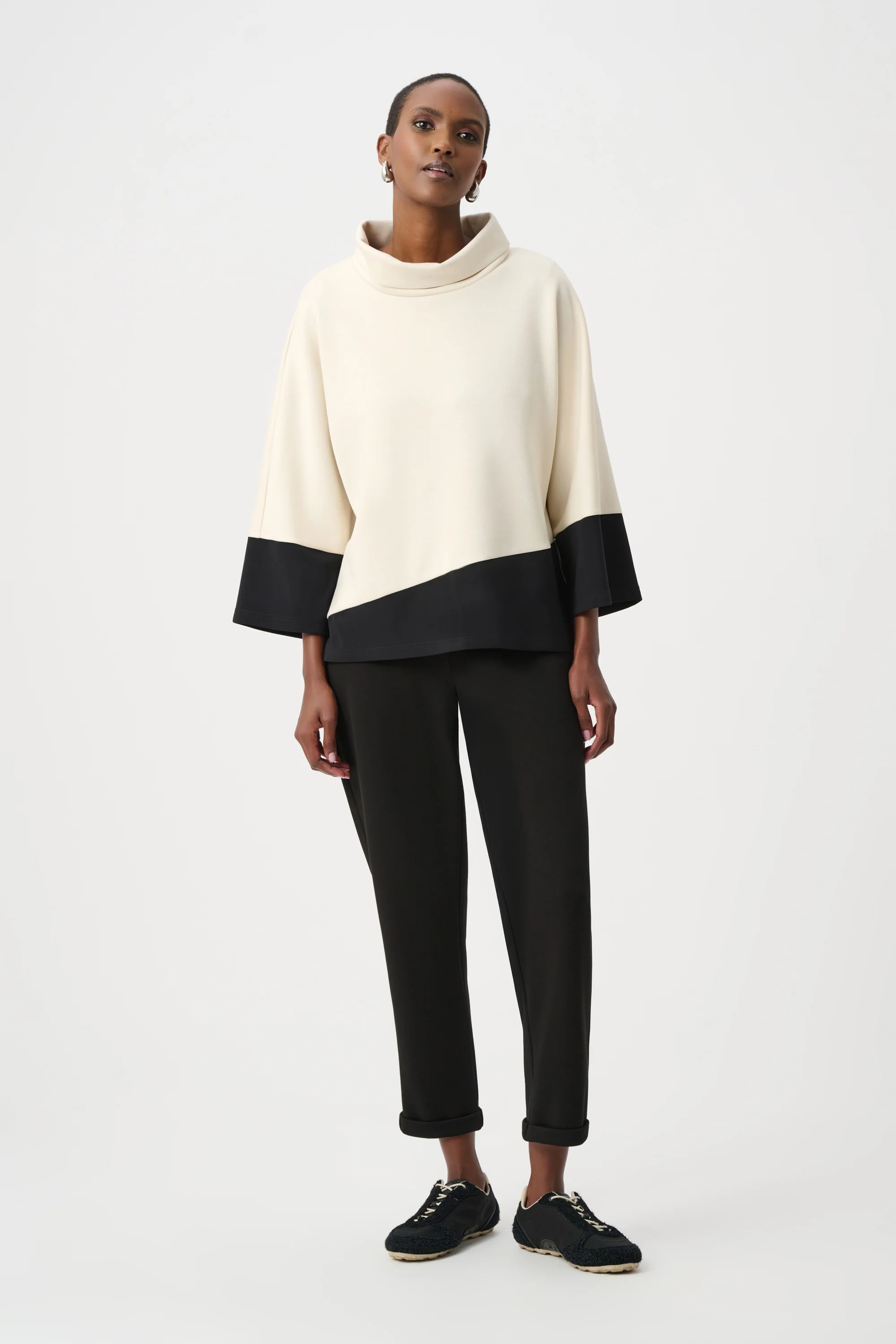 Joseph Ribkoff Color Block Trapeze Top Style 263641 - Image 4