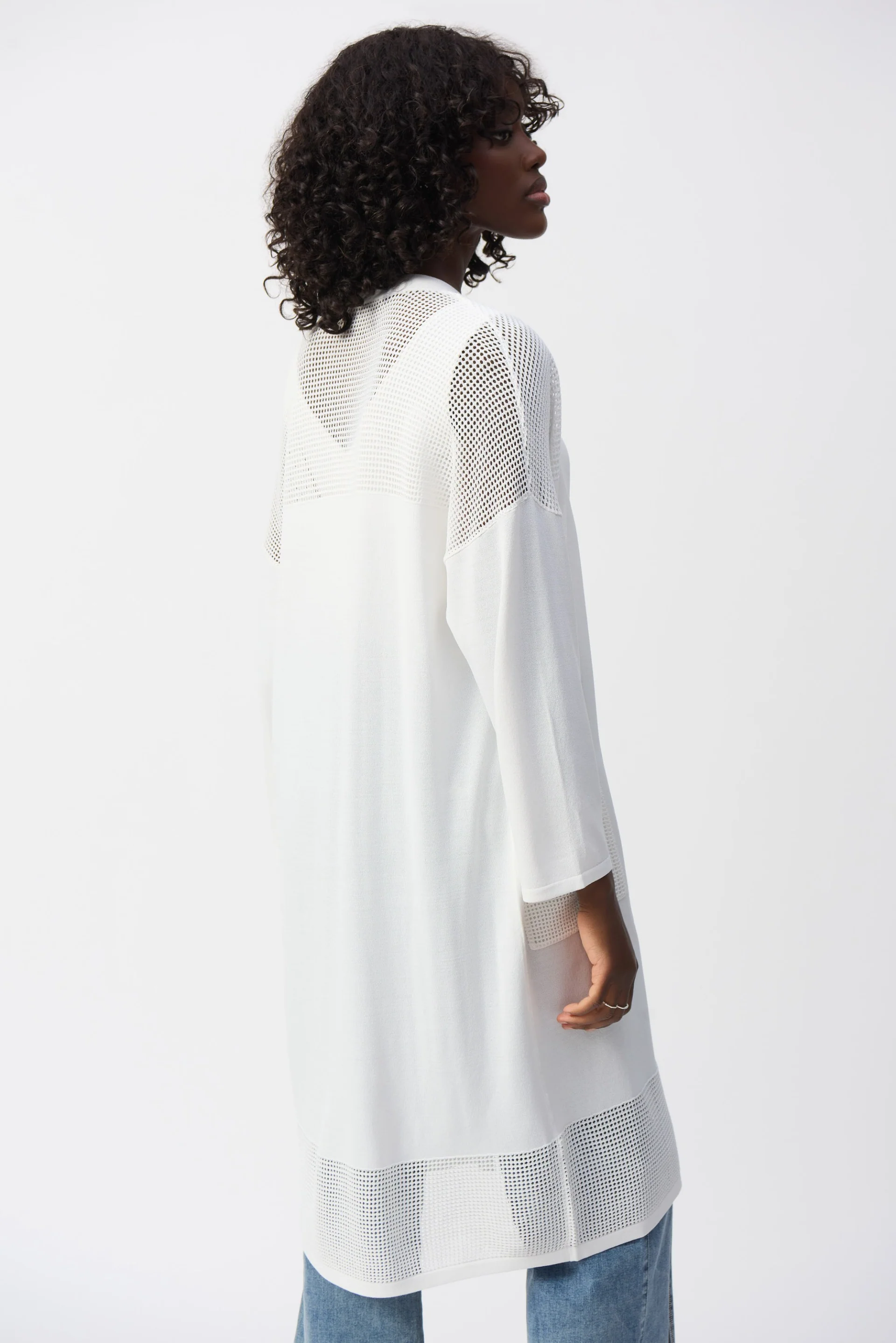 Joseph Ribkoff Cover-Up With Pointelle Detail Style 251926 - Image 4