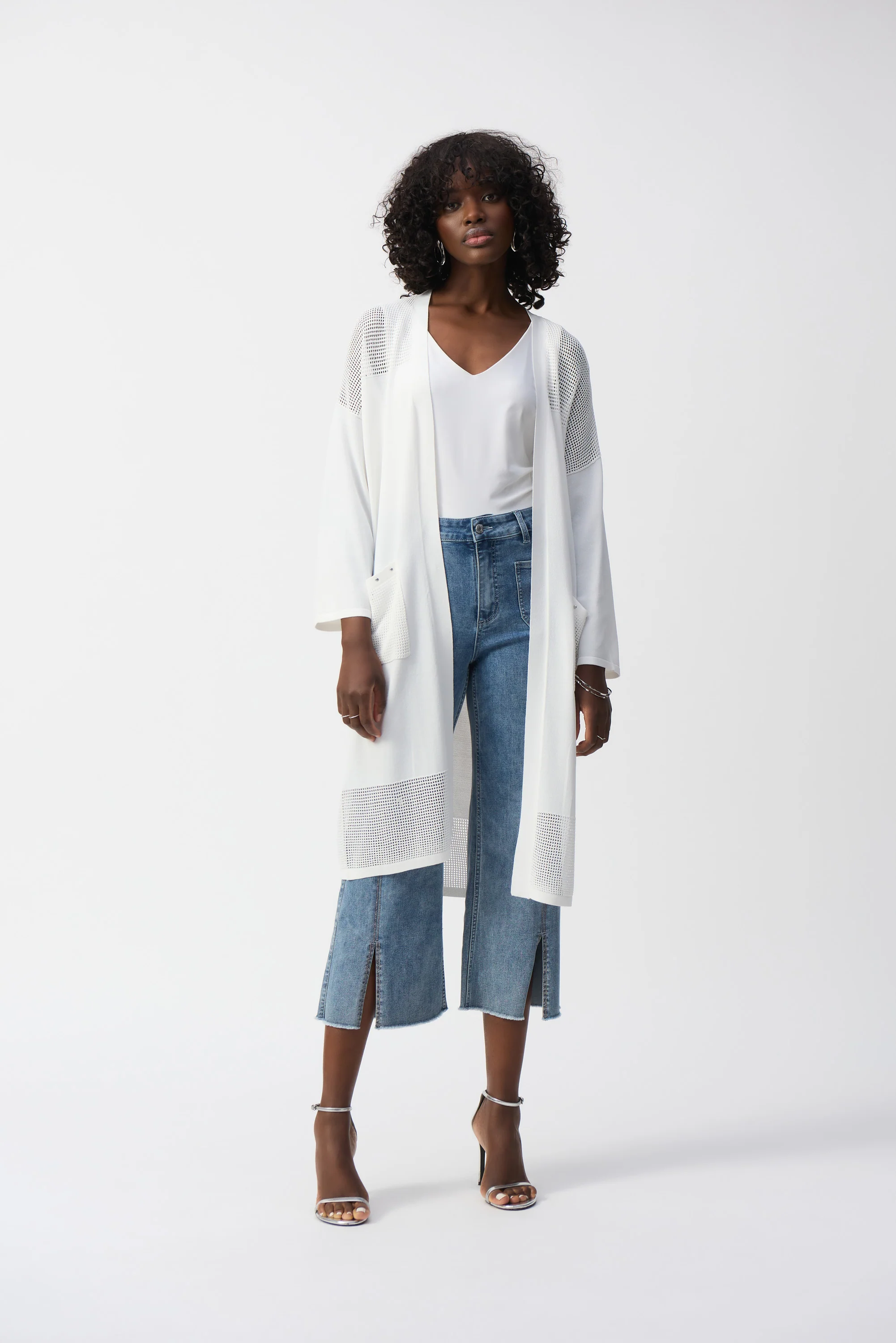 Joseph Ribkoff Cover-Up With Pointelle Detail Style 251926 - Image 5