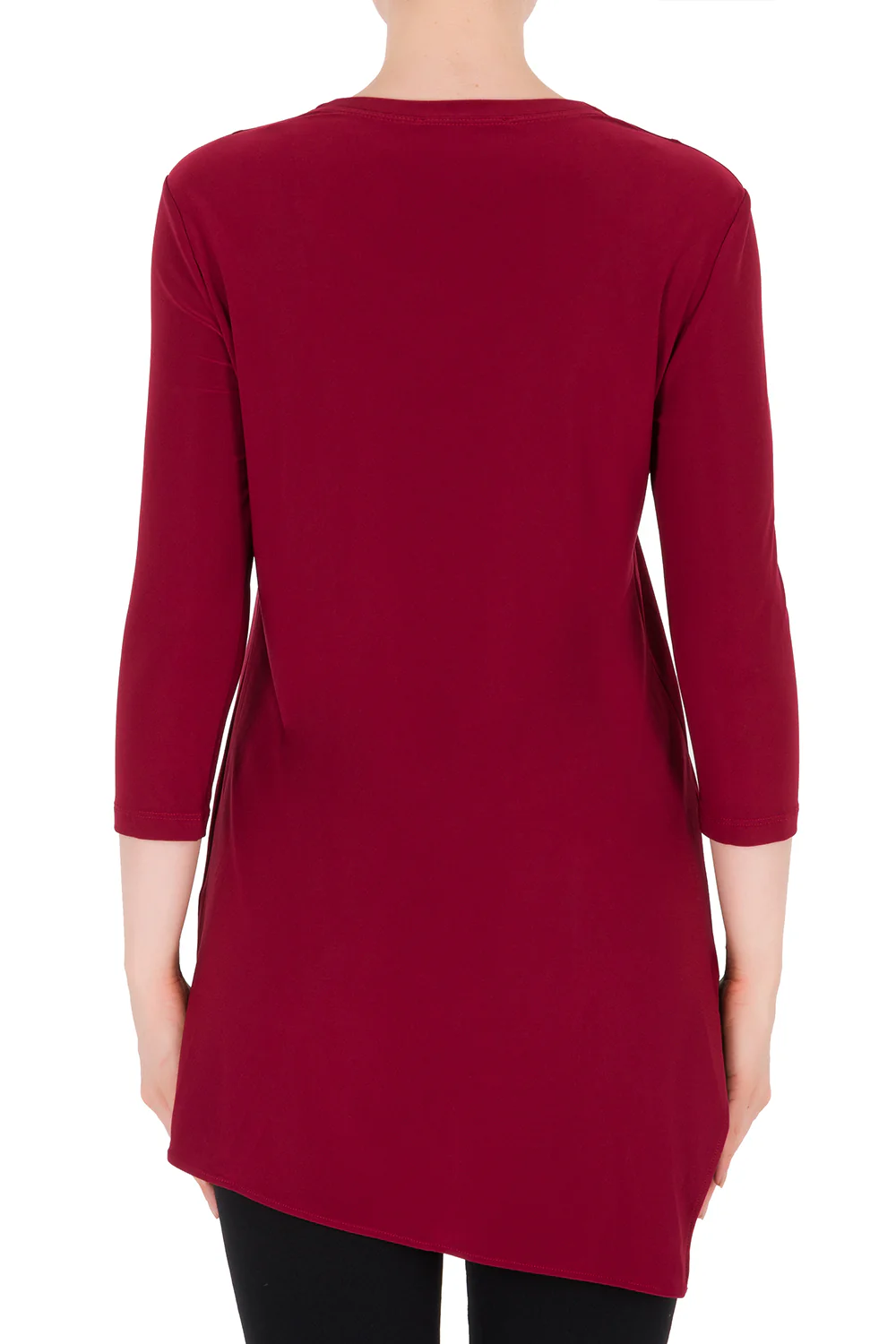 Joseph Ribkoff Cranberry Tunic Style 161066 - Image 2