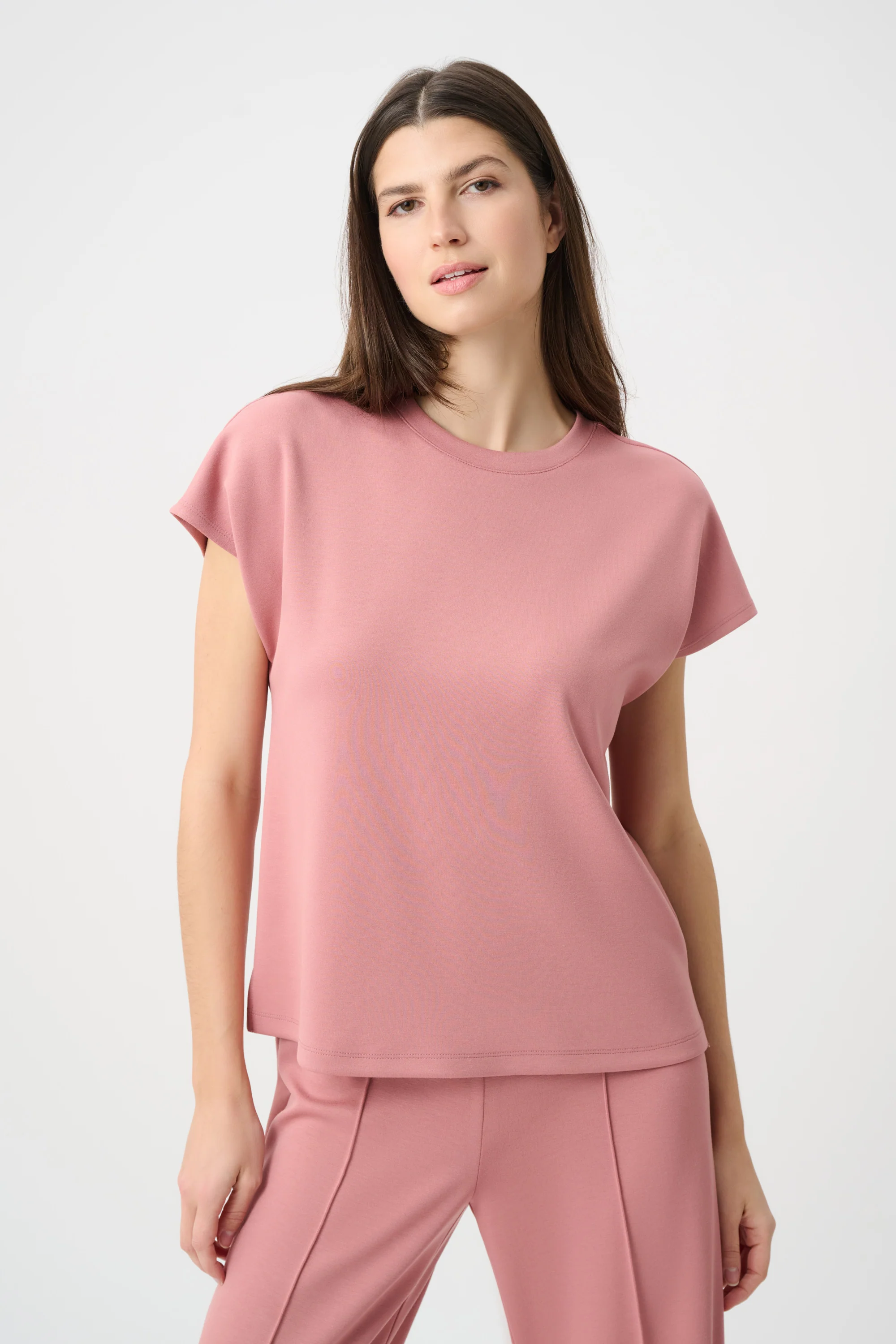 Joseph Ribkoff Crewneck Boxy Top Style 263636 - Image 3
